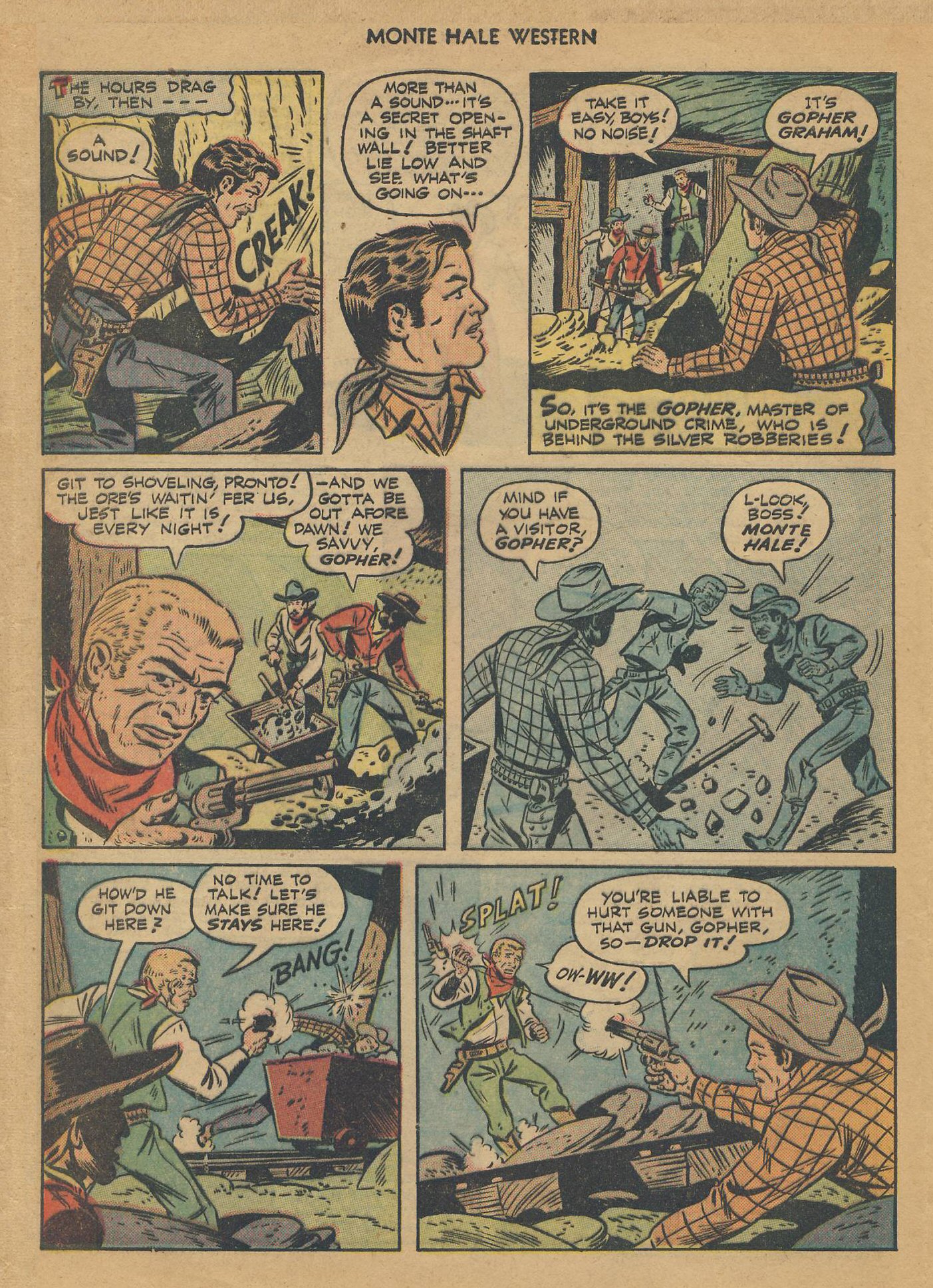 Read online Monte Hale Western comic -  Issue #36 - 27