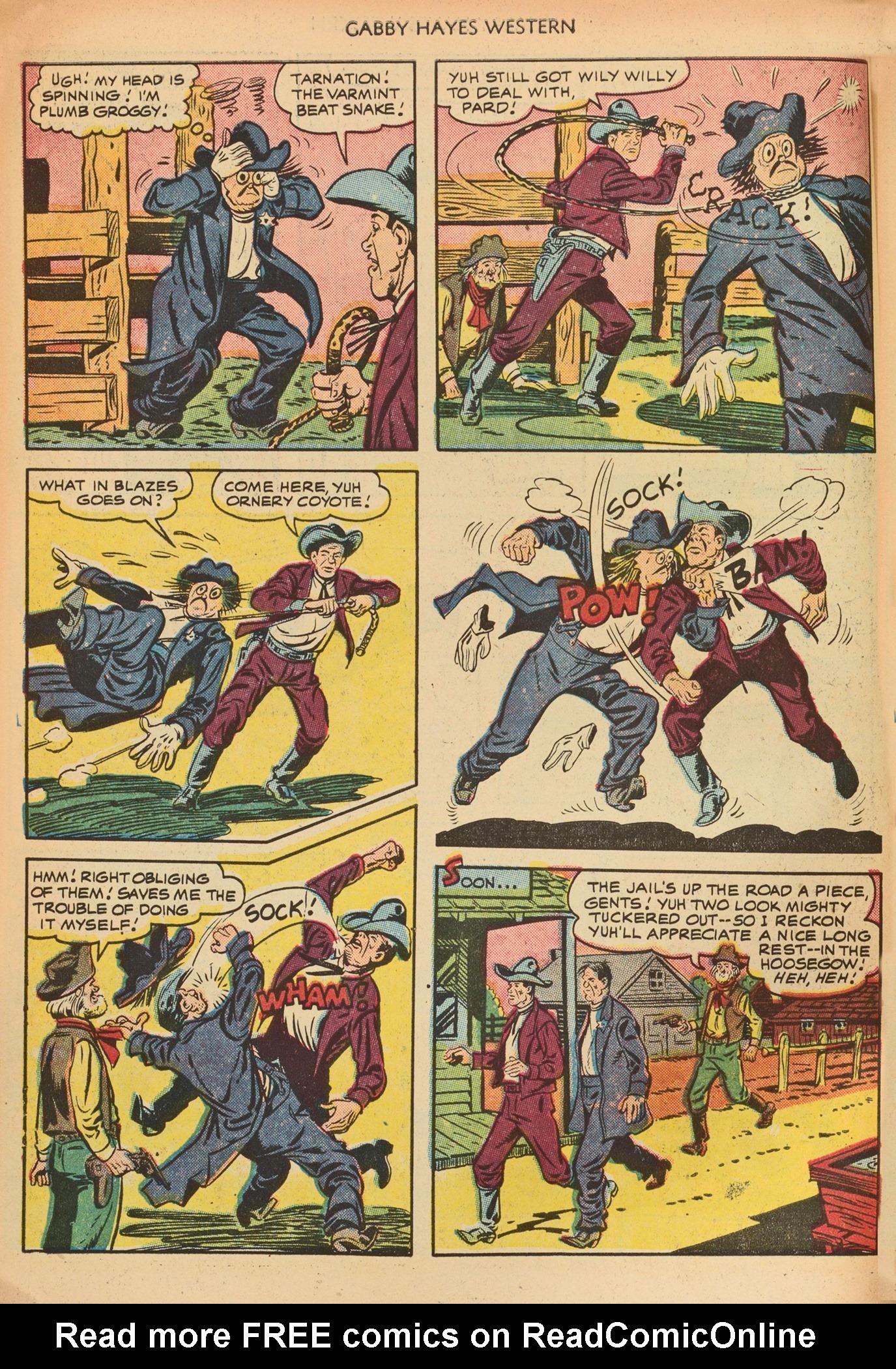 Read online Gabby Hayes Western comic -  Issue #36 - 10