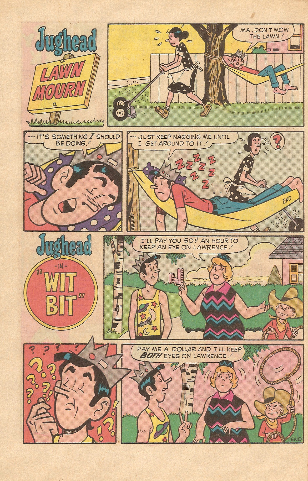 Read online Jughead's Jokes comic -  Issue #45 - 29