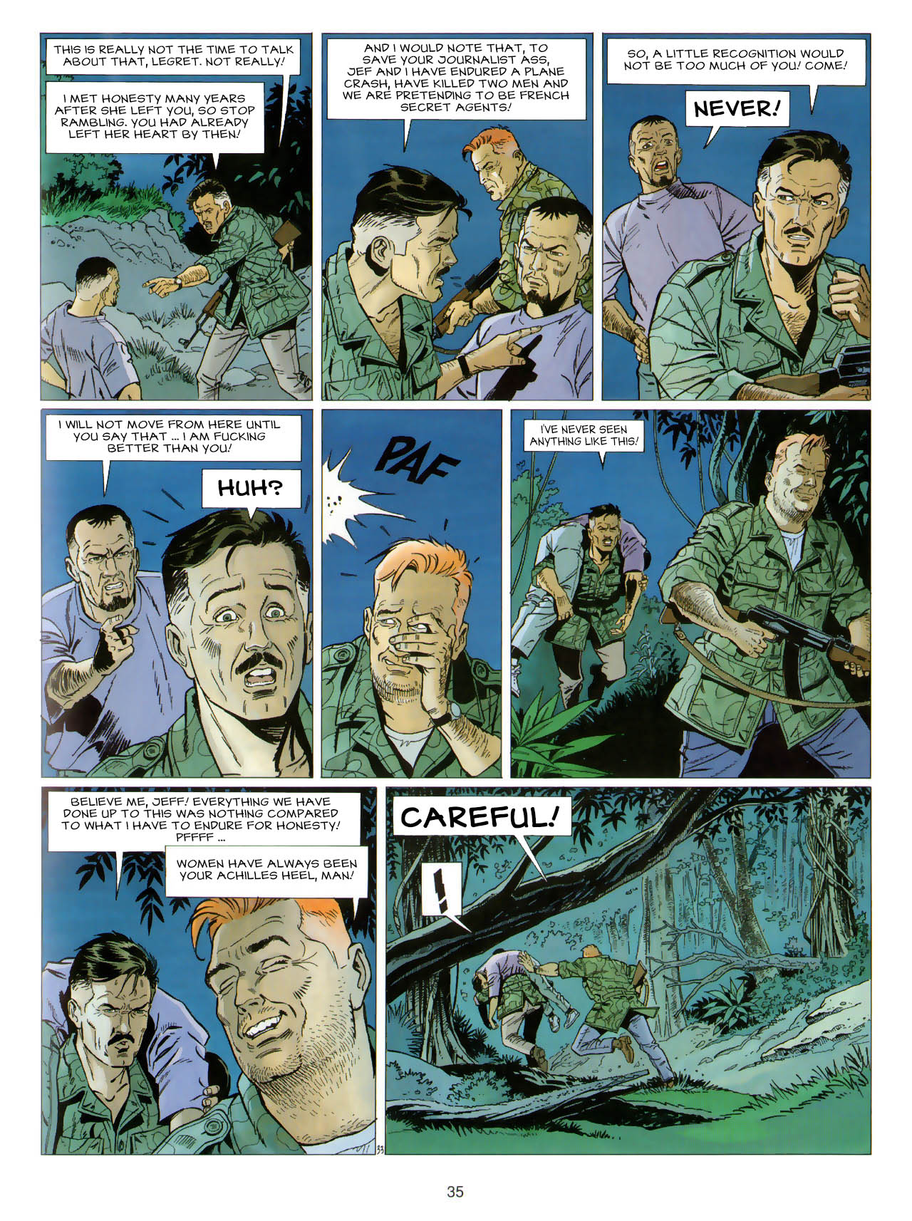 Read online Wayne Shelton comic -  Issue #6 - 38