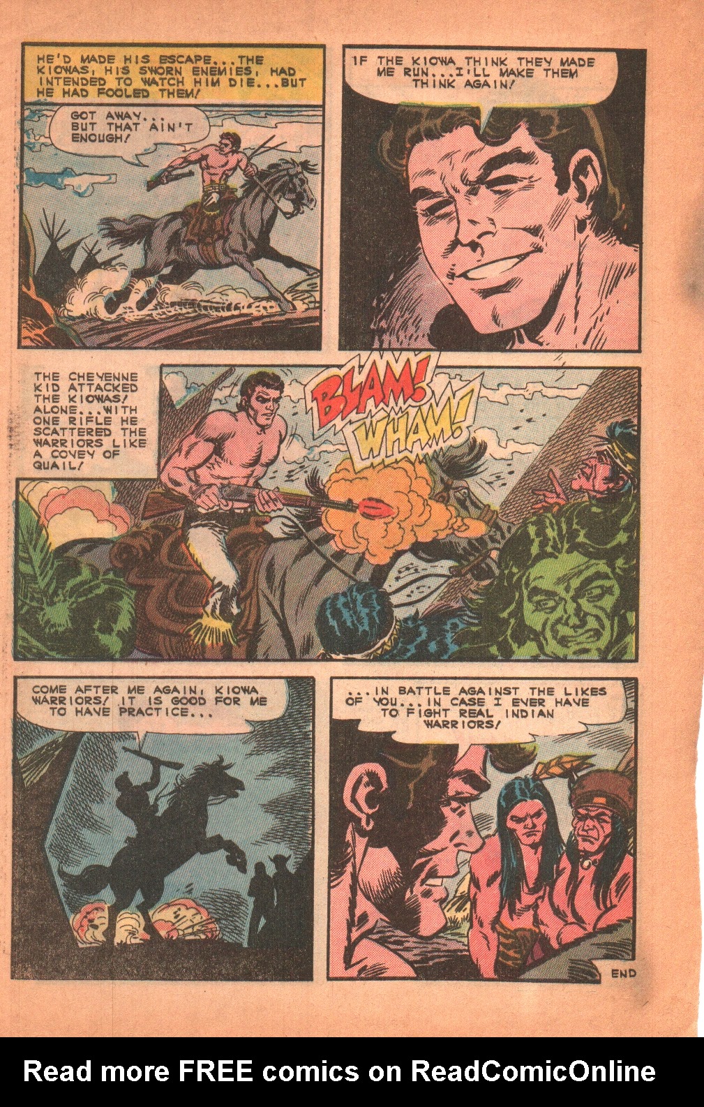 Read online Cheyenne Kid comic -  Issue #53 - 28