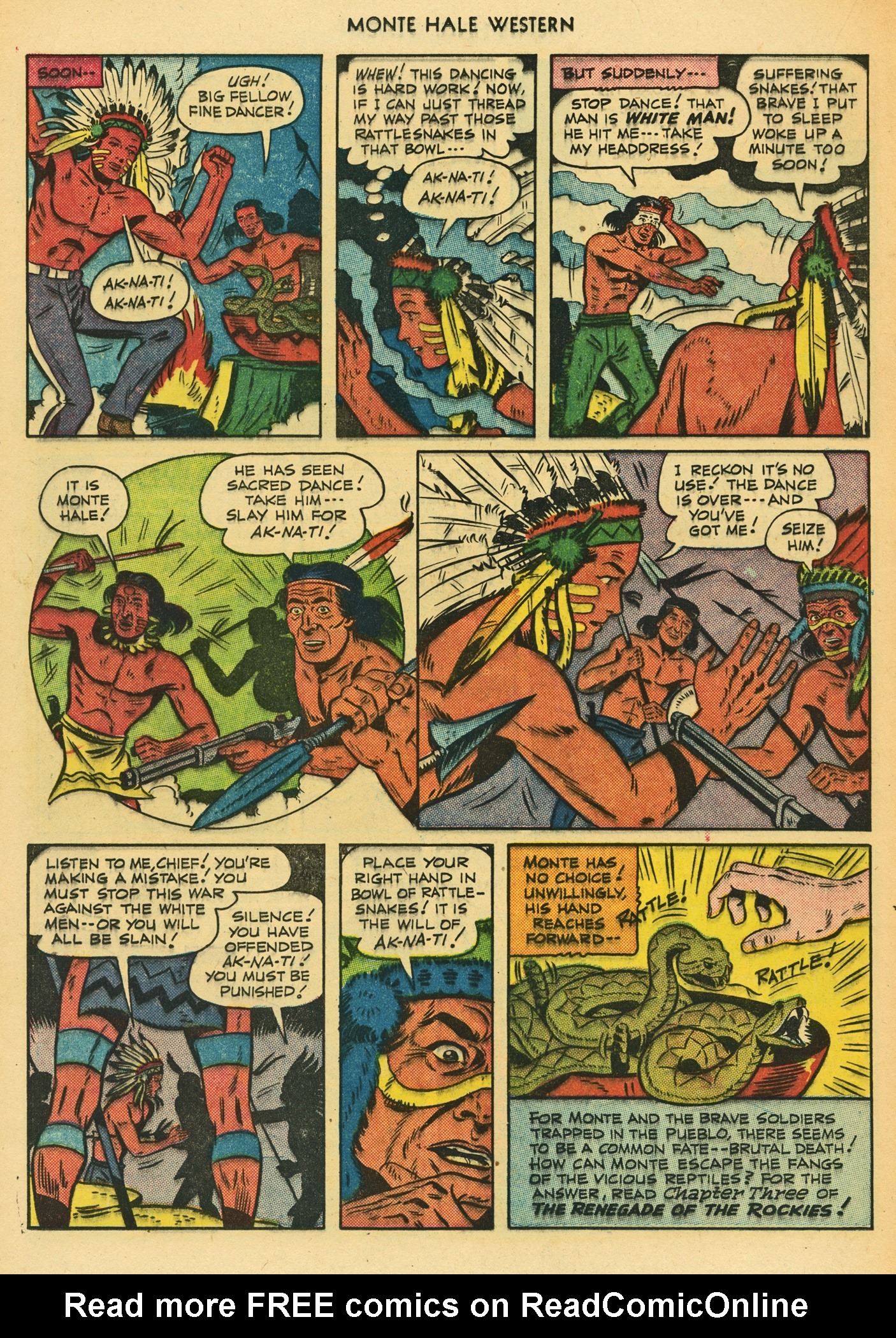 Read online Monte Hale Western comic -  Issue #60 - 20