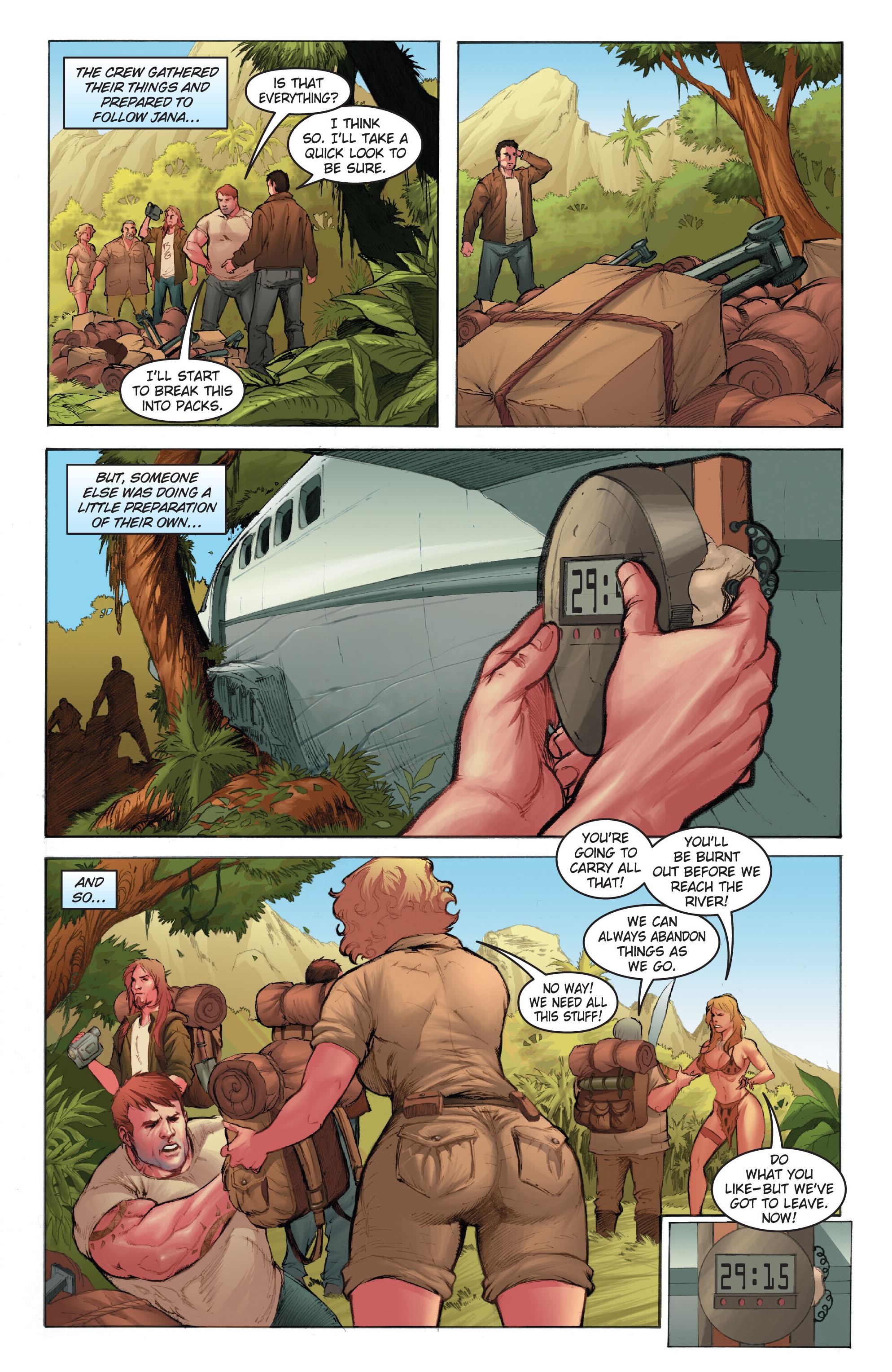 Read online Frank Cho's Jungle Girl: The Complete Omnibus comic -  Issue # TPB (Part 1) - 29