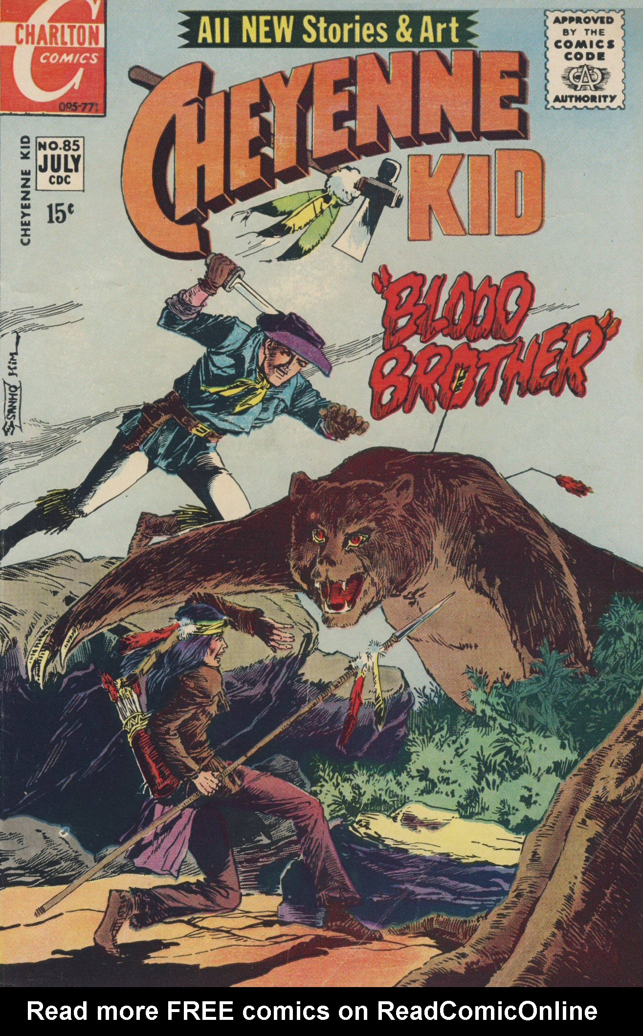 Read online Cheyenne Kid comic -  Issue #85 - 1