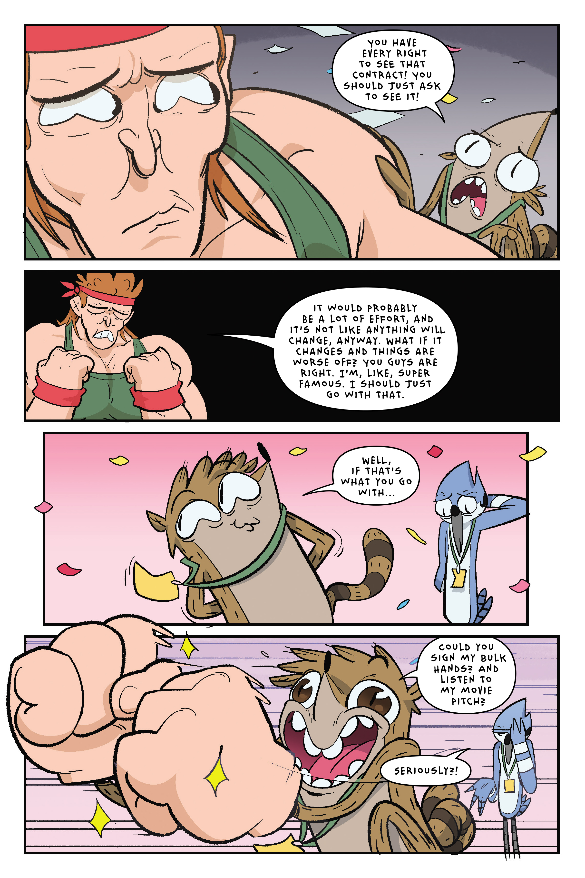 Read online Regular Show: Comic Conned comic -  Issue # TPB - 97
