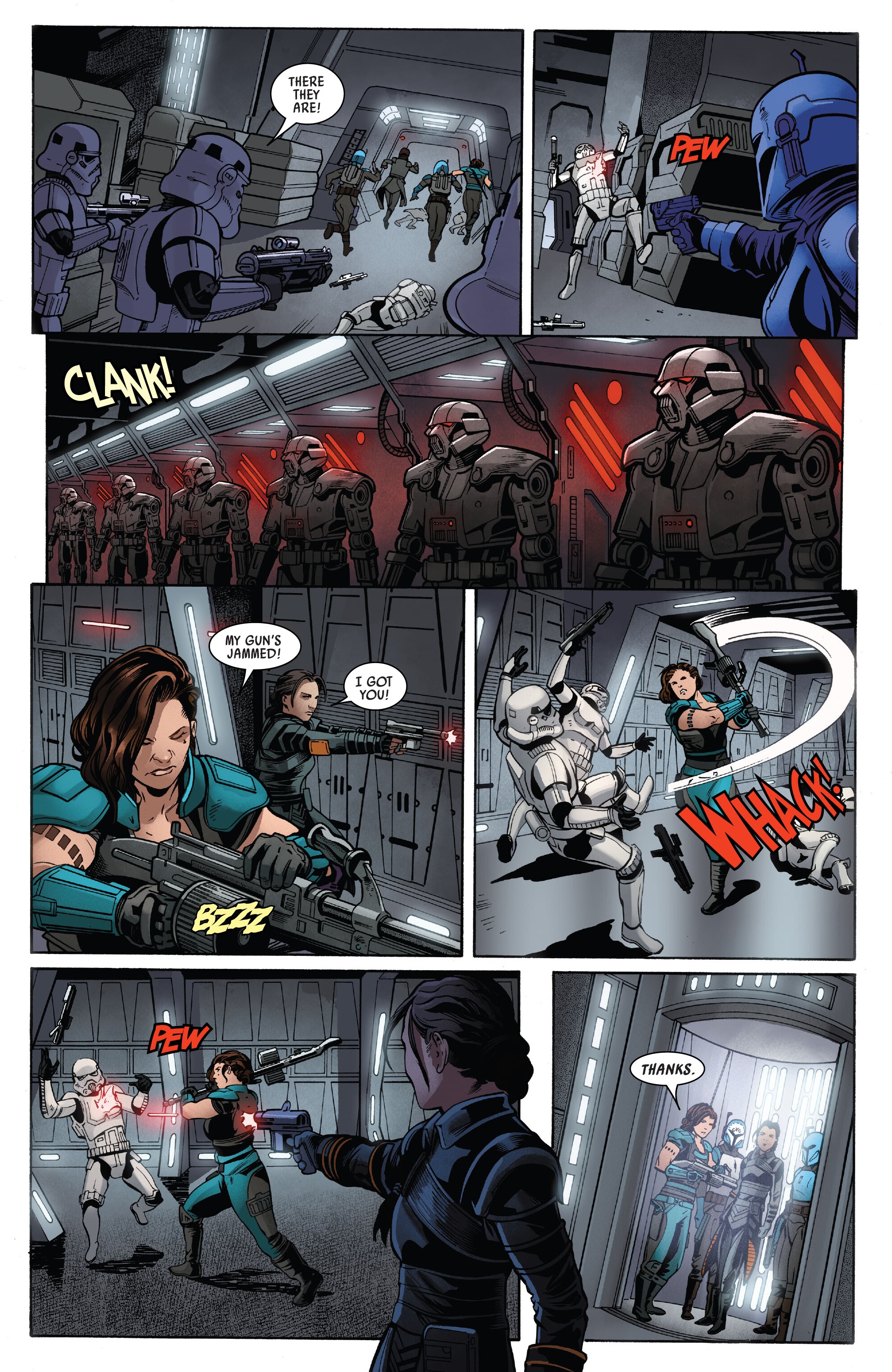 Read online Star Wars: The Mandalorian Season 2 comic -  Issue #8 - 17