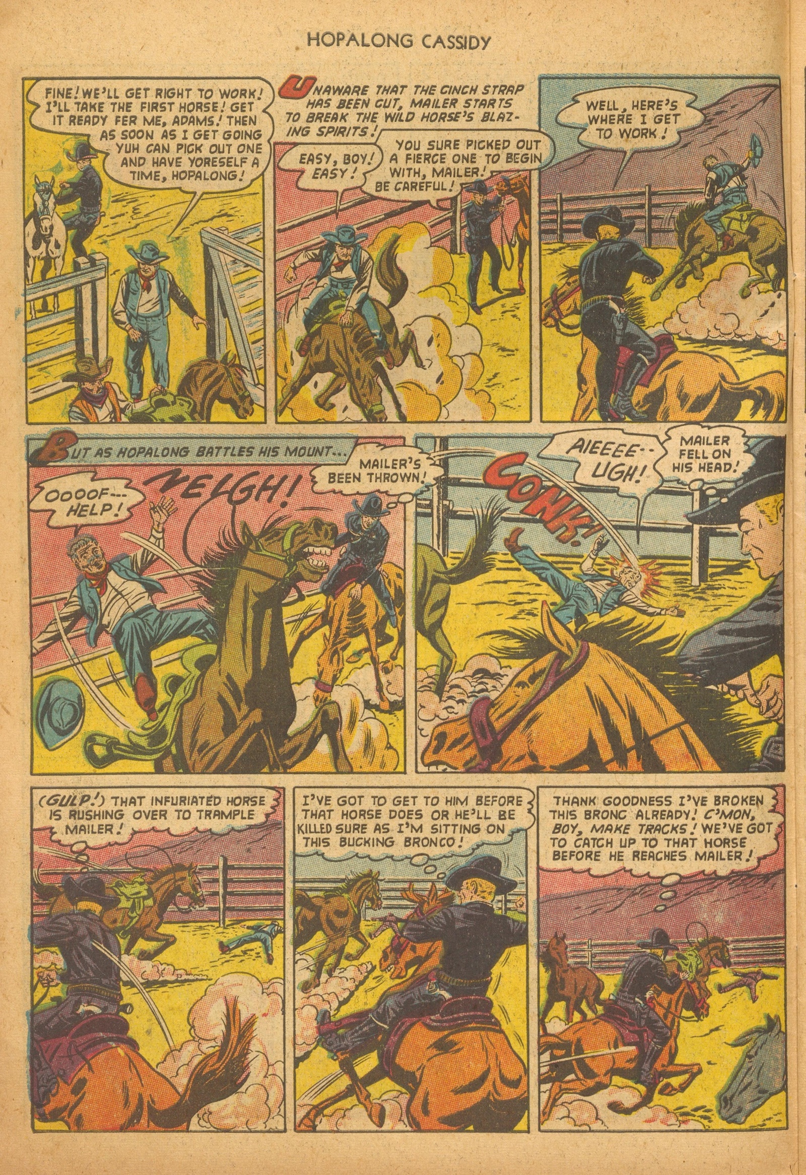 Read online Hopalong Cassidy comic -  Issue #78 - 6