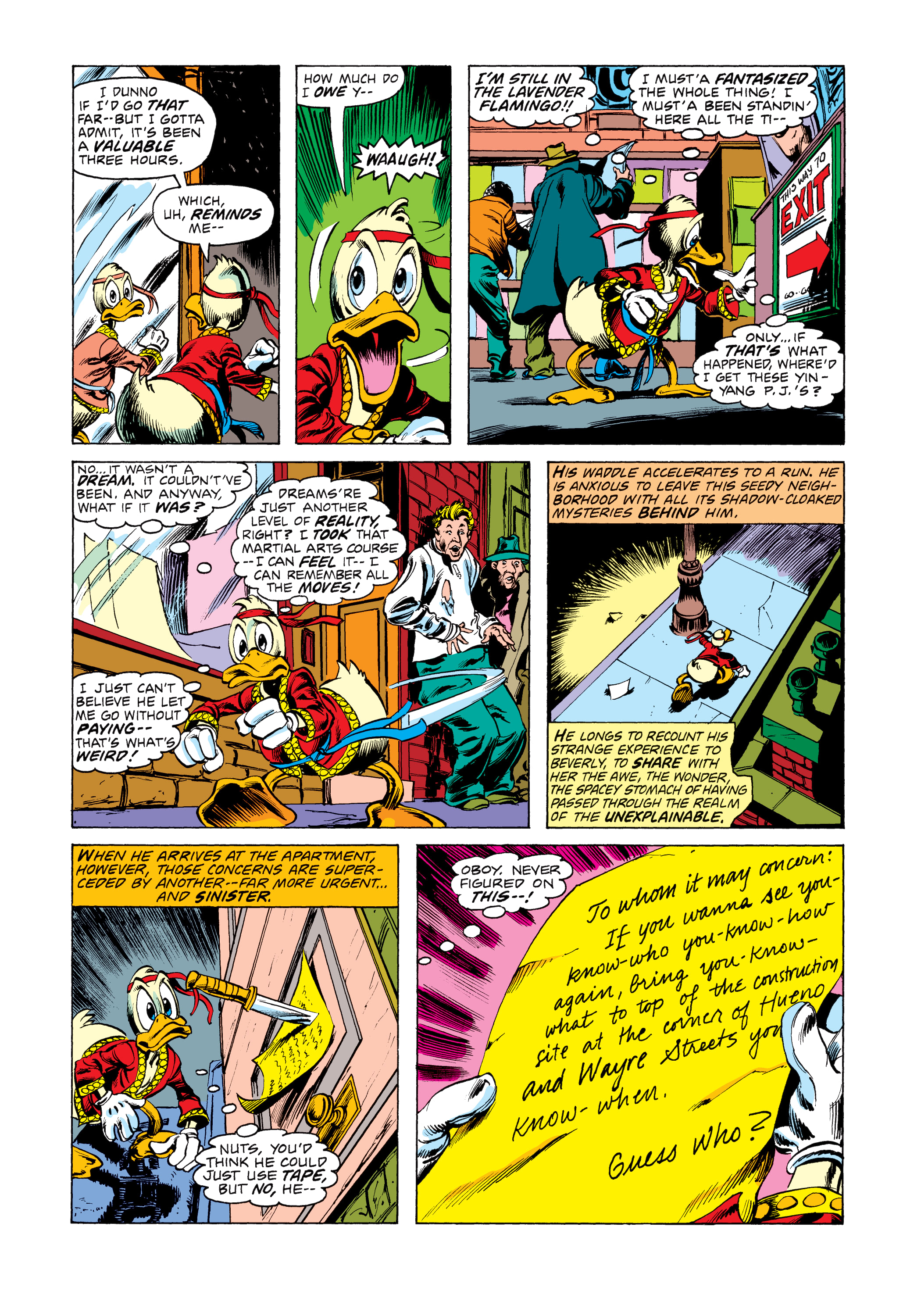 Read online Marvel Masterworks: Howard the Duck comic -  Issue # TPB 1 (Part 1) - 98