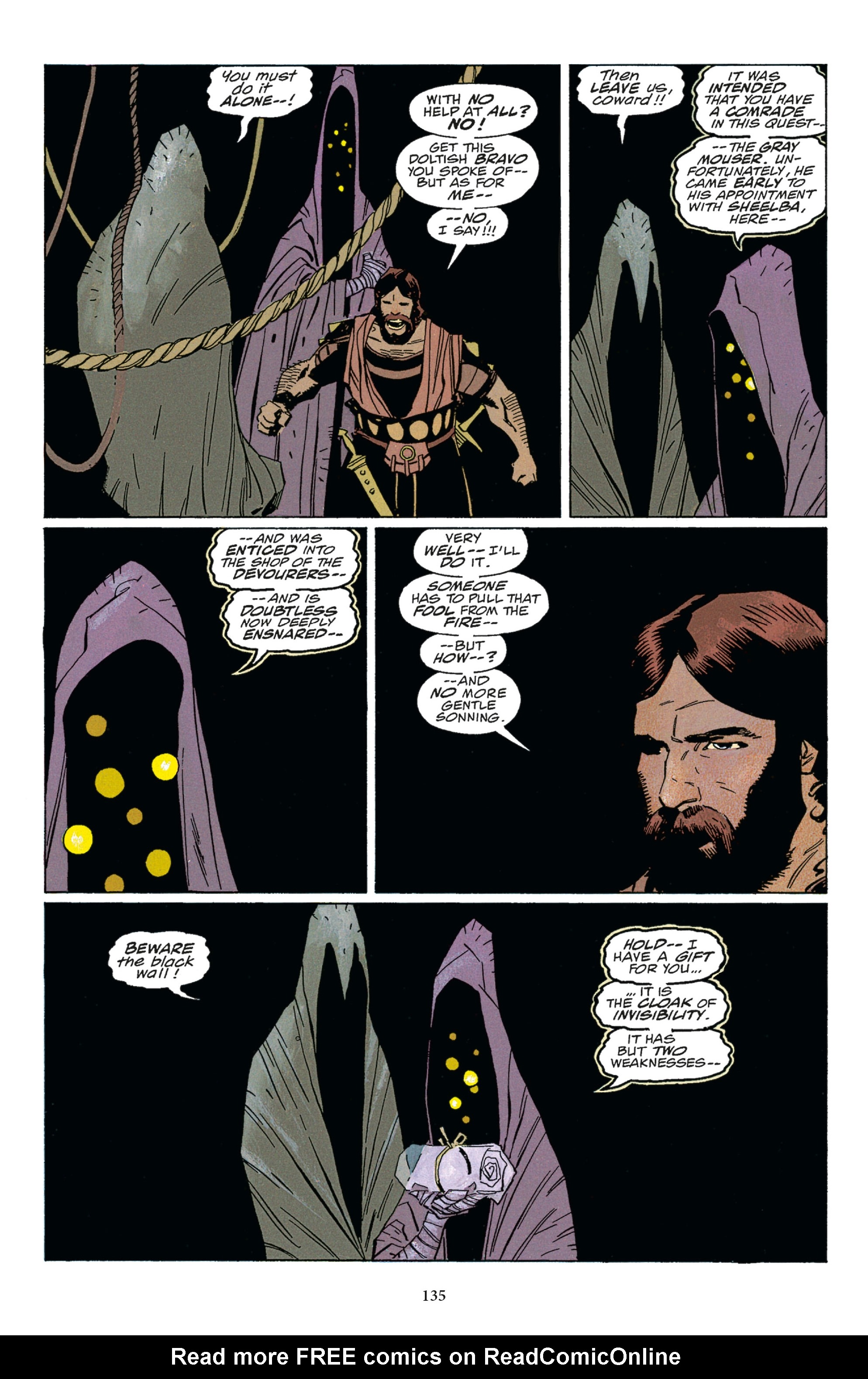 Read online Fafhrd and the Gray Mouser Omnibus comic -  Issue # TPB (Part 2) - 34