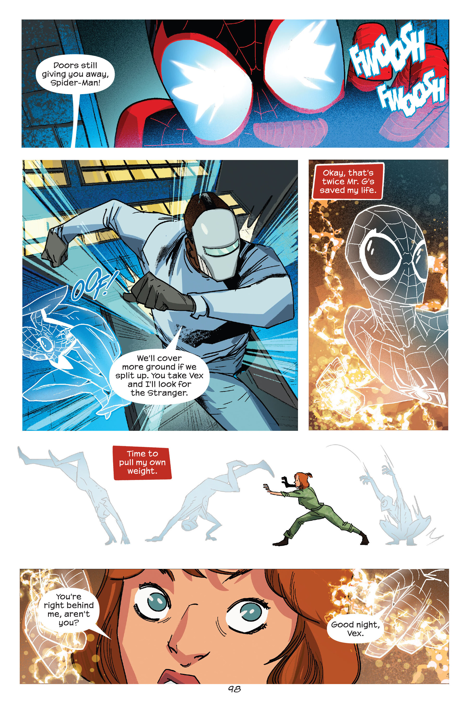 Read online Miles Morales: Stranger Tides comic -  Issue # TPB - 96