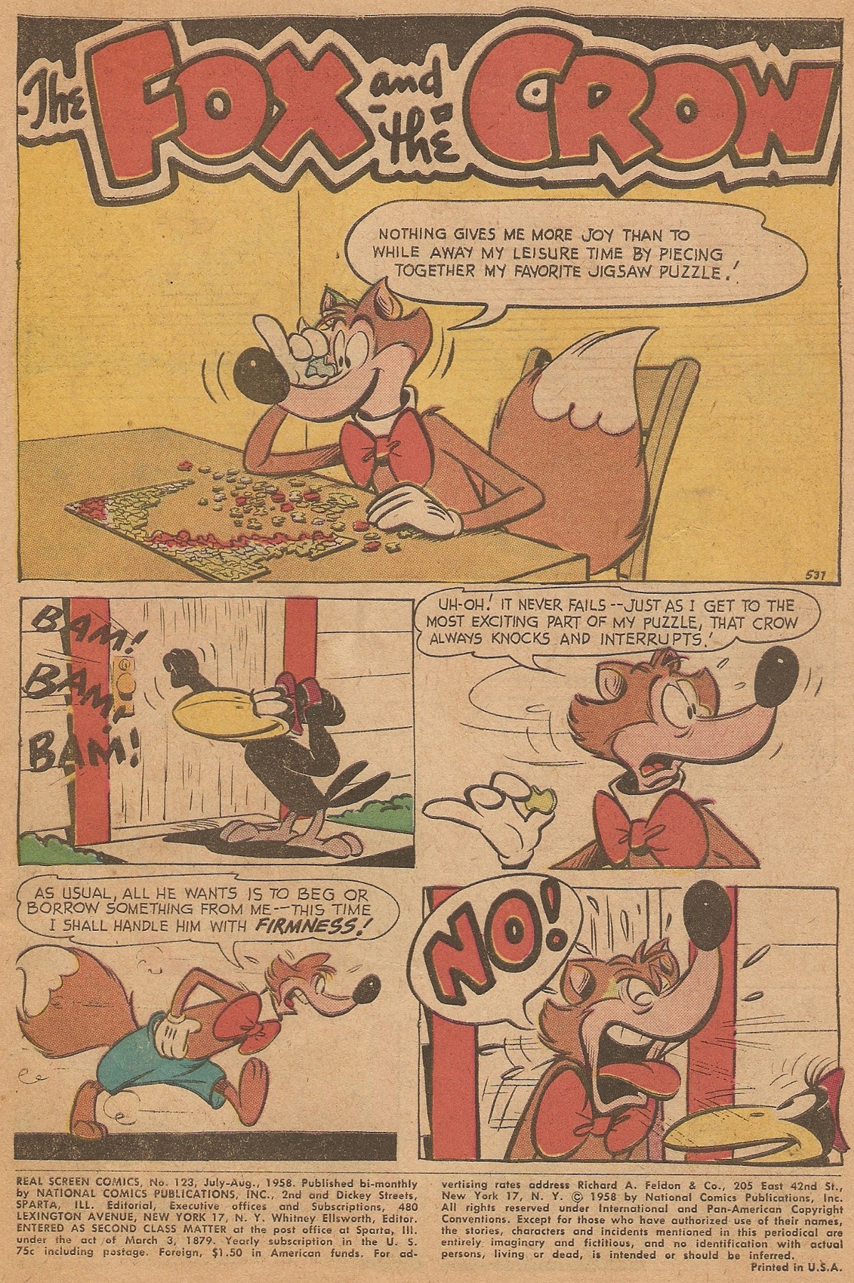 Read online Real Screen Comics comic -  Issue #123 - 3