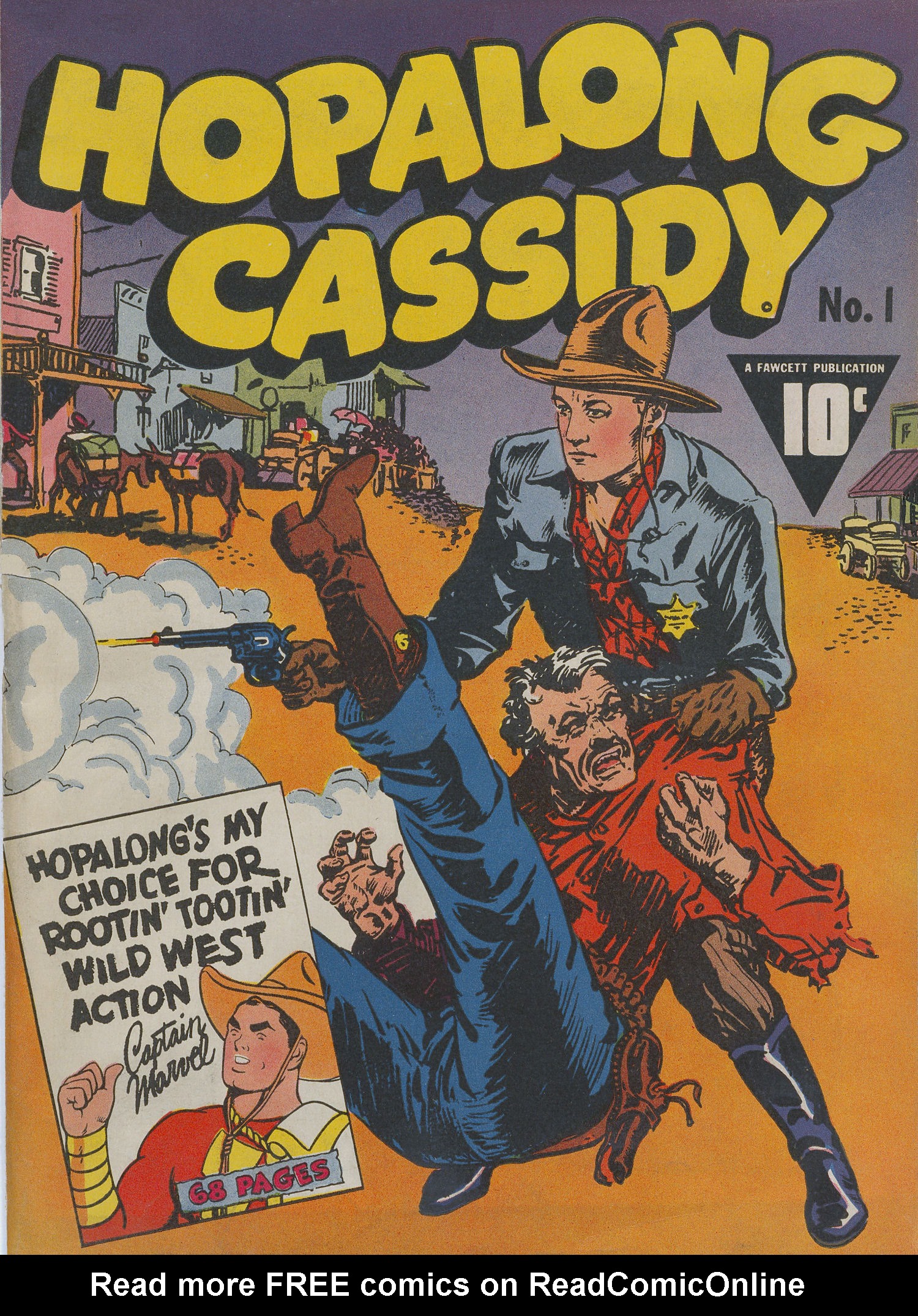 Read online Hopalong Cassidy comic -  Issue #1 - 1