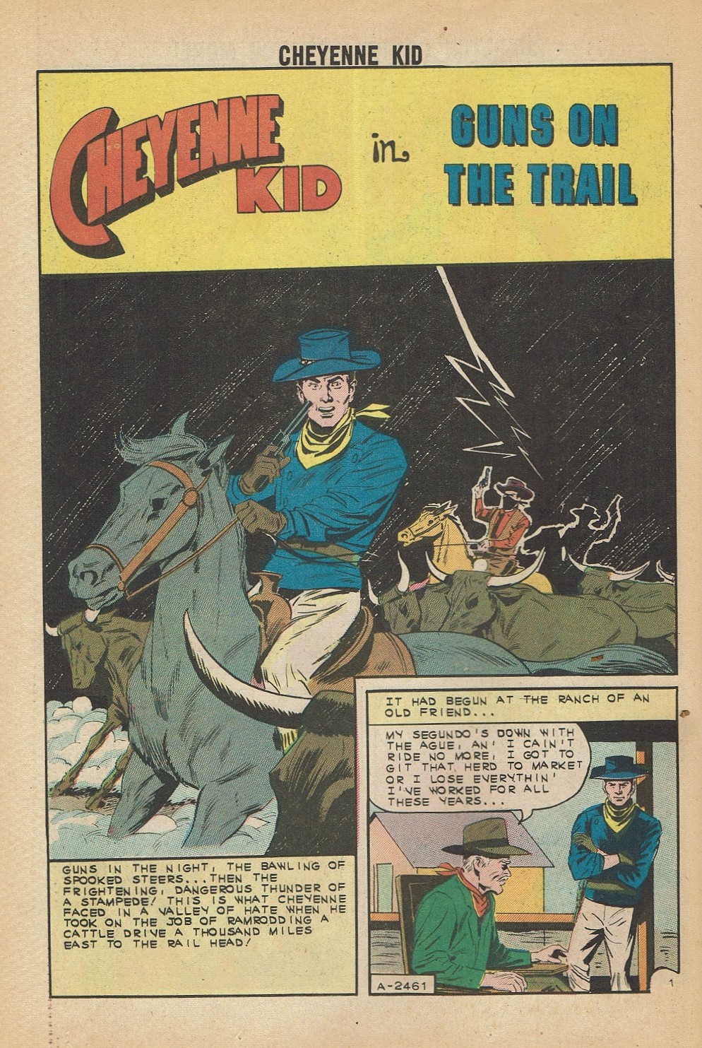 Read online Cheyenne Kid comic -  Issue #41 - 26