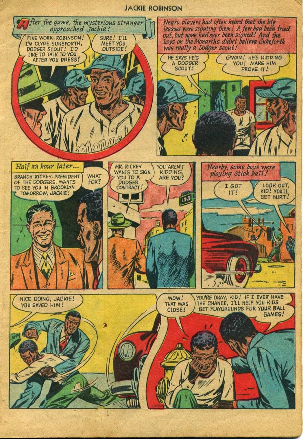 Read online Jackie Robinson comic -  Issue #3 - 5