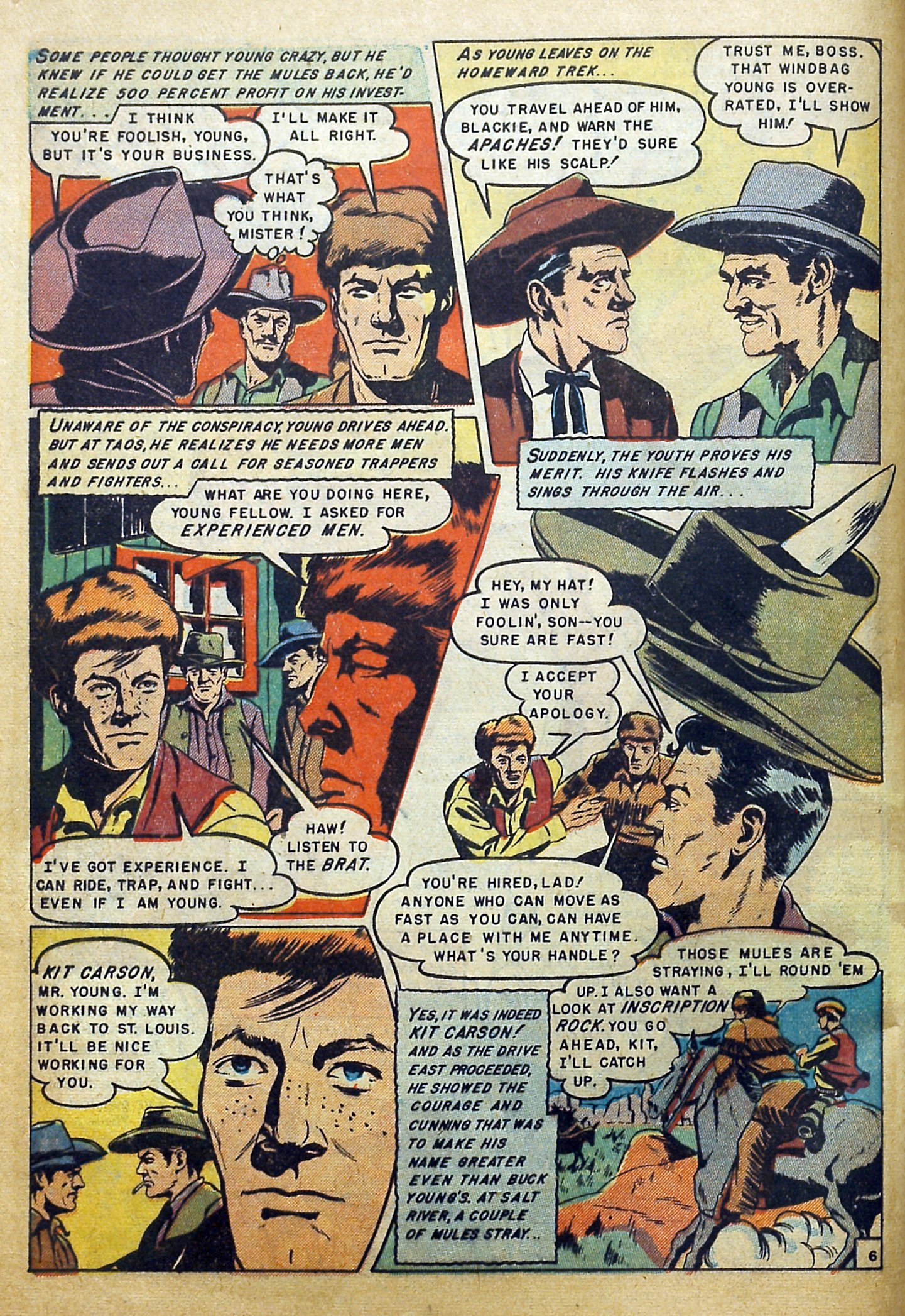 Read online Indian Fighter comic -  Issue #8 - 8