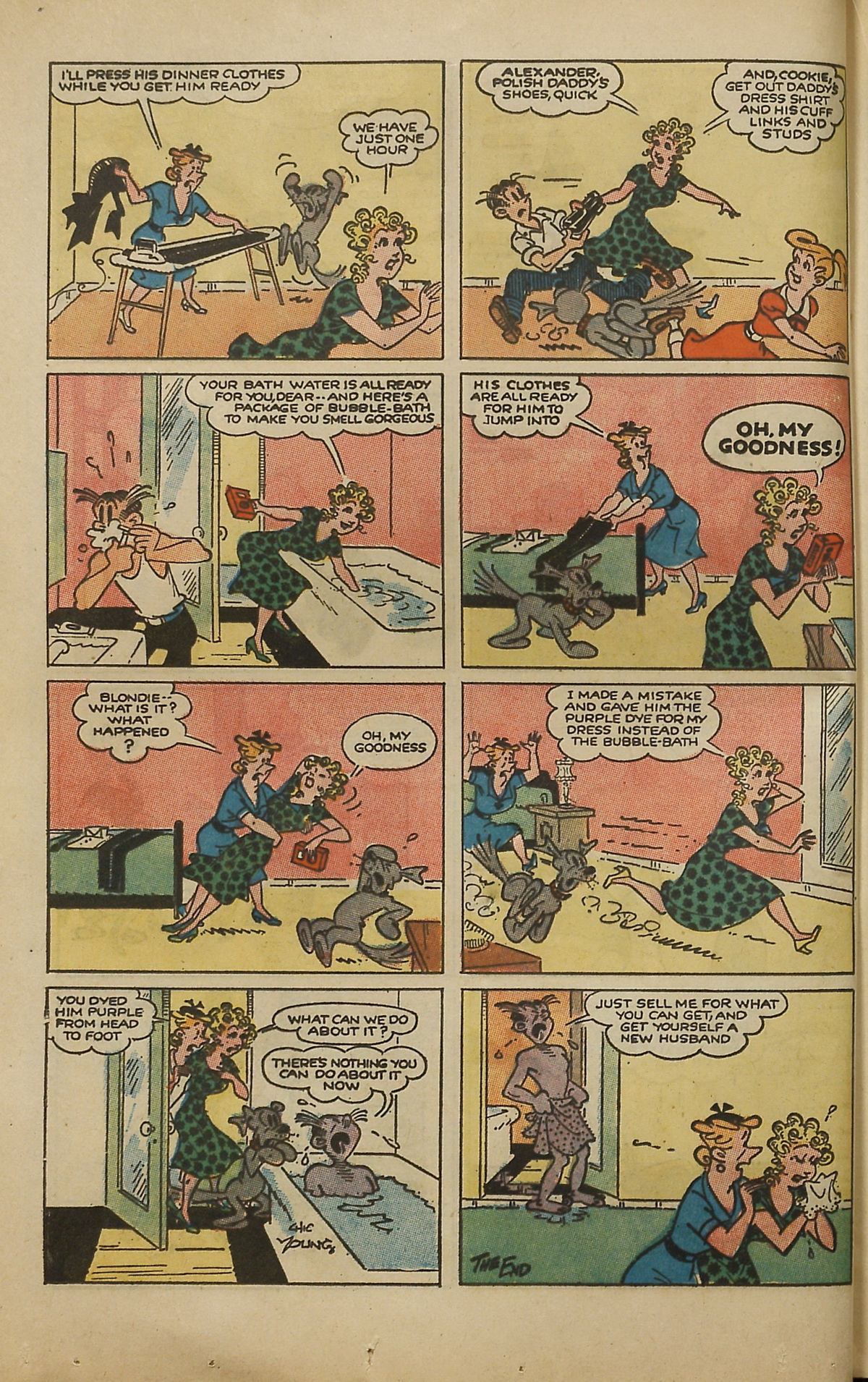Read online Blondie Comics (1960) comic -  Issue #159 - 20