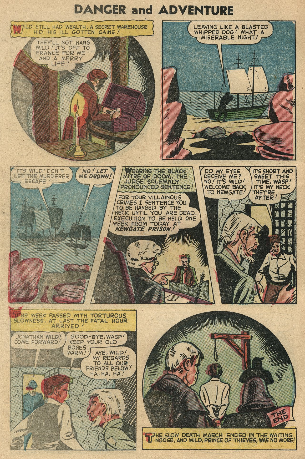 Read online Danger and Adventure comic -  Issue #22 - 32