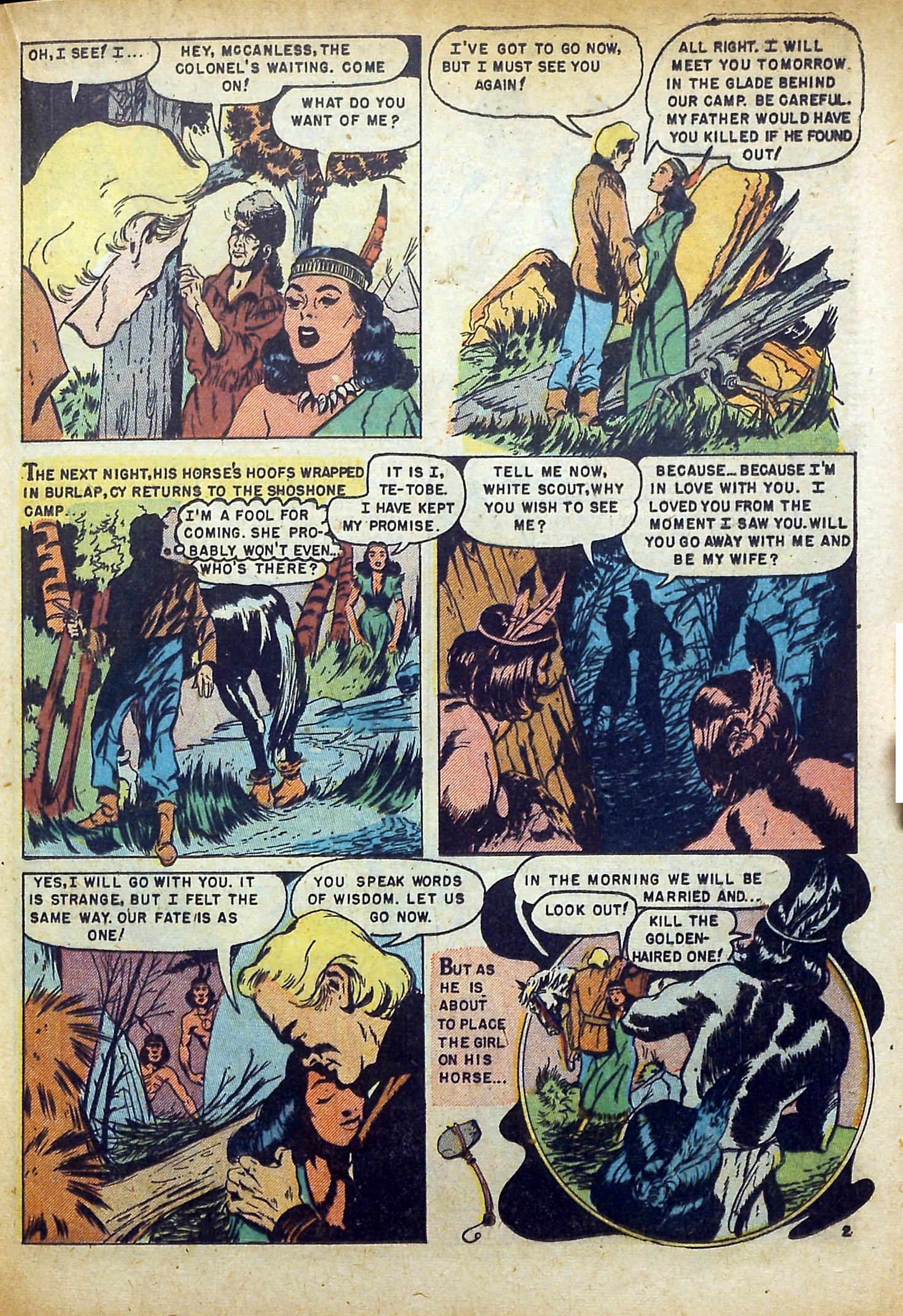 Read online Indian Fighter comic -  Issue #9 - 21