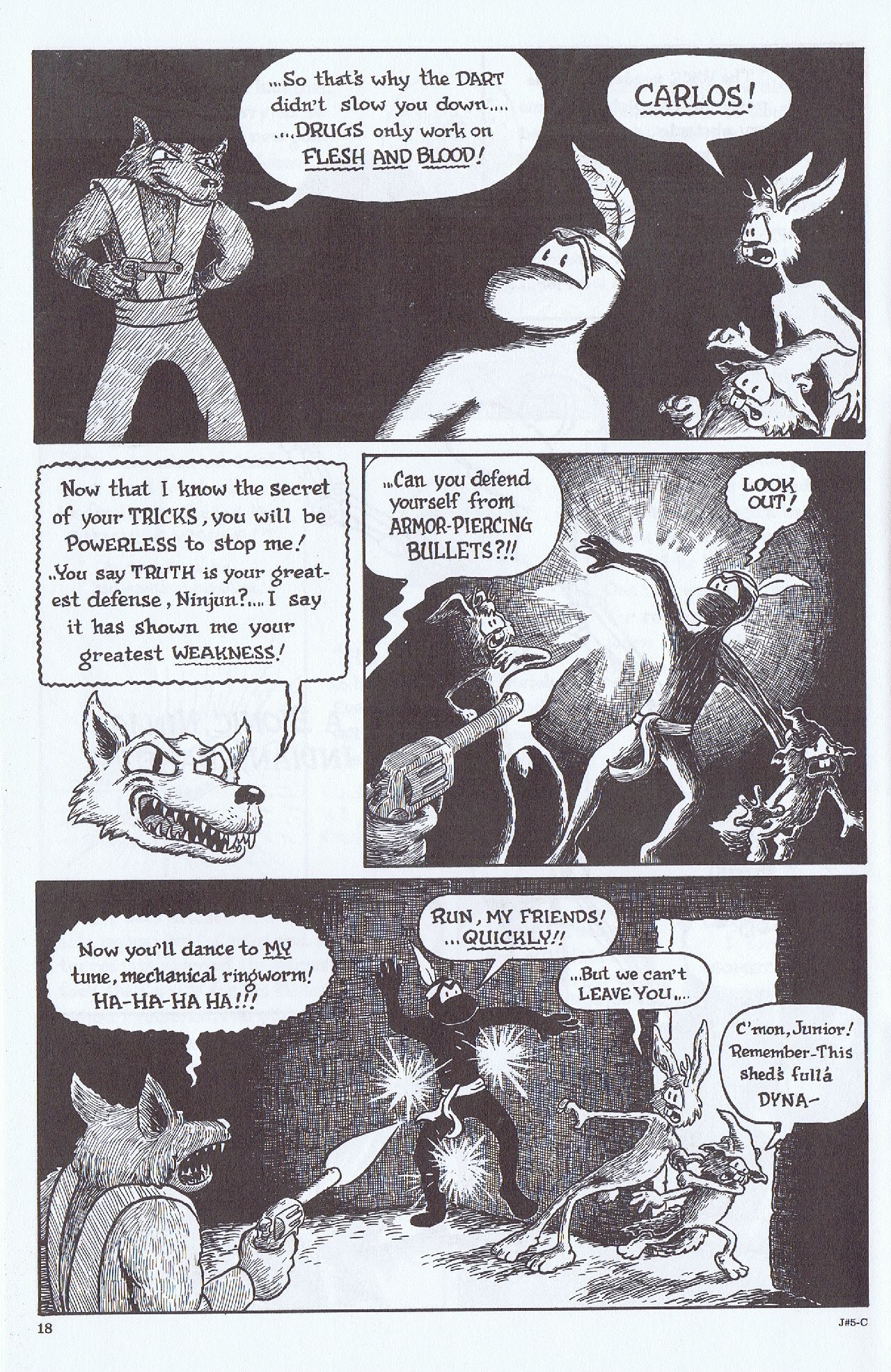 Read online Tales Of The Jackalope comic -  Issue #5 - 20