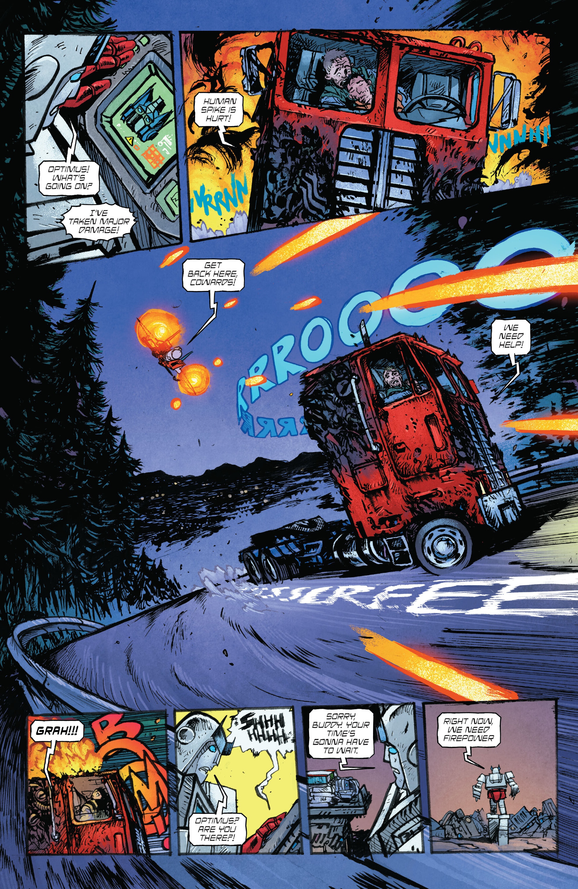 Read online Transformers (2023) comic -  Issue #4 - 4