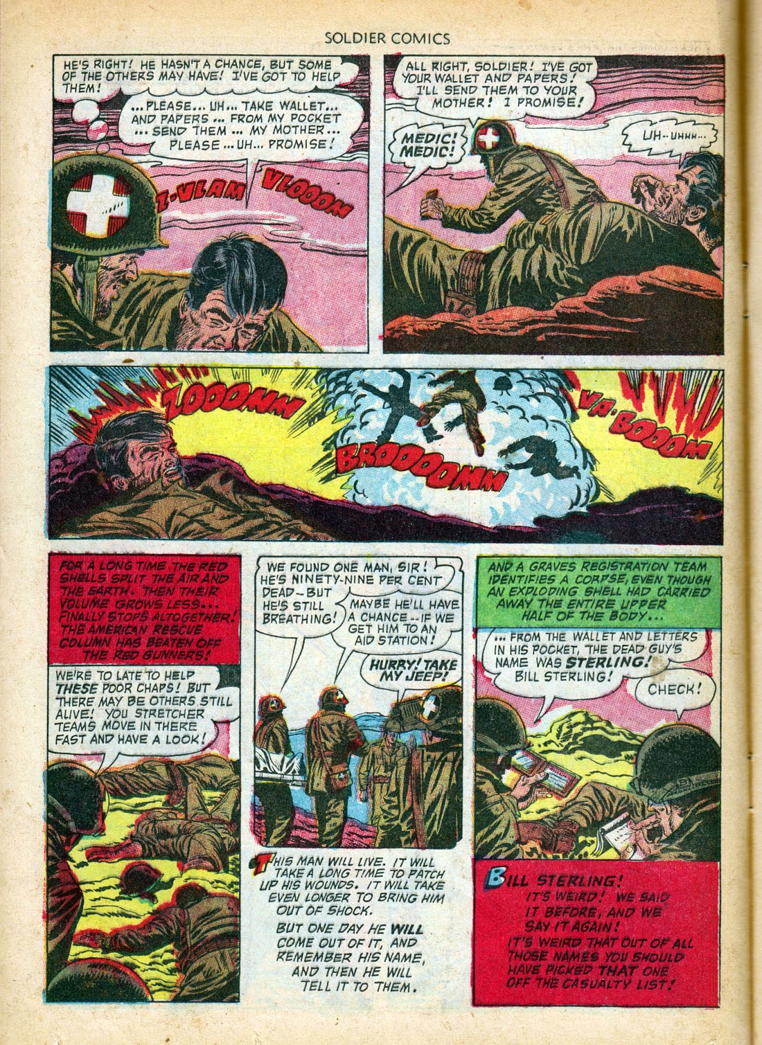 Read online Soldier Comics comic -  Issue #7 - 12