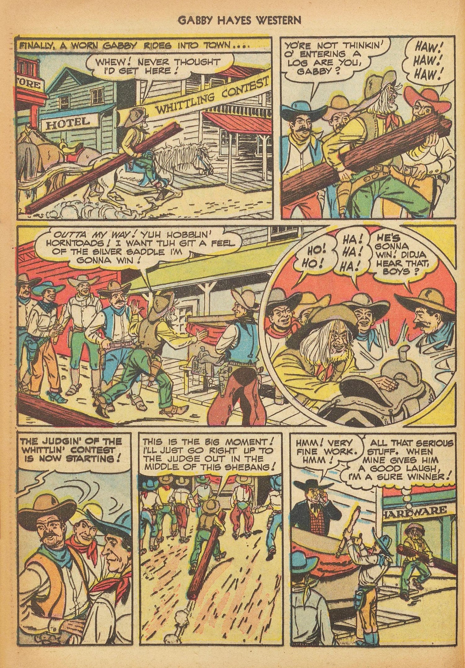 Read online Gabby Hayes Western comic -  Issue #3 - 36