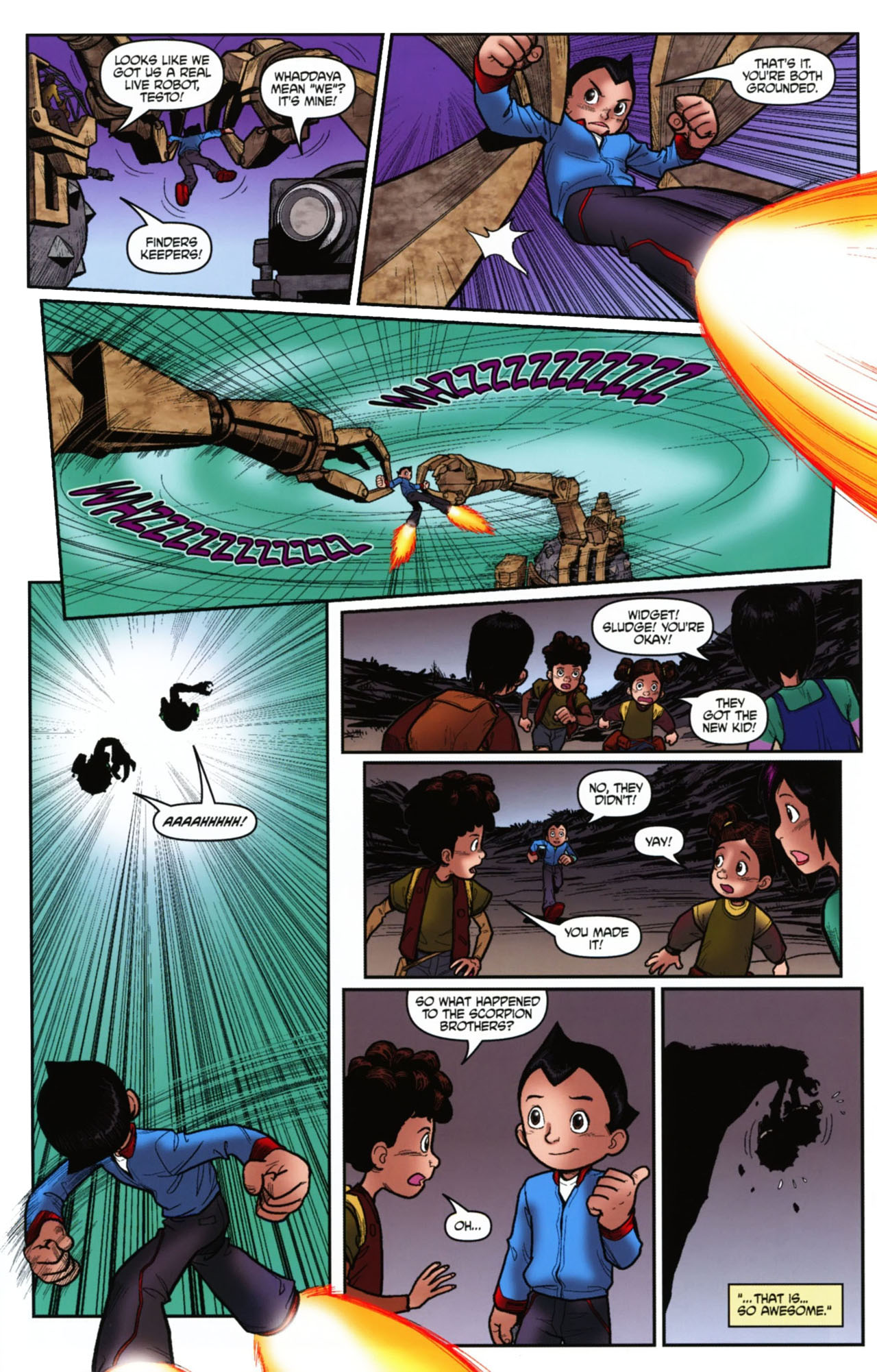 Read online Astro Boy: The Movie: Official Movie Adaptation comic -  Issue #2 - 17