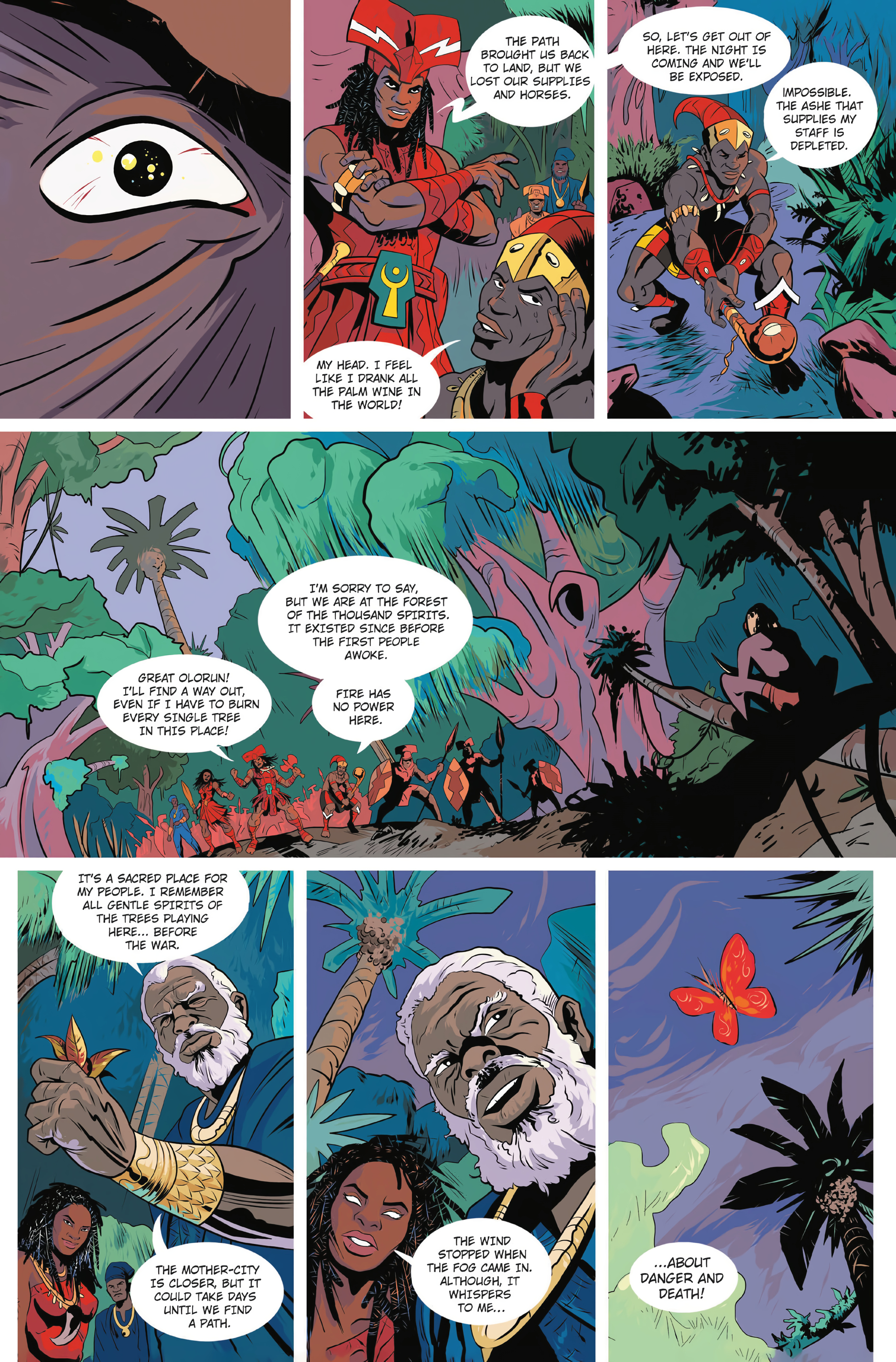 Read online Tales of the Orishas comic -  Issue # TPB - 31