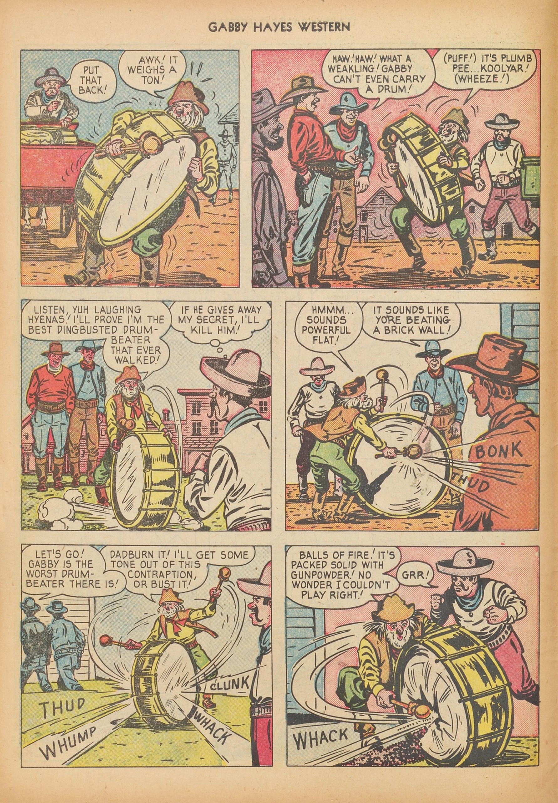 Read online Gabby Hayes Western comic -  Issue #31 - 6
