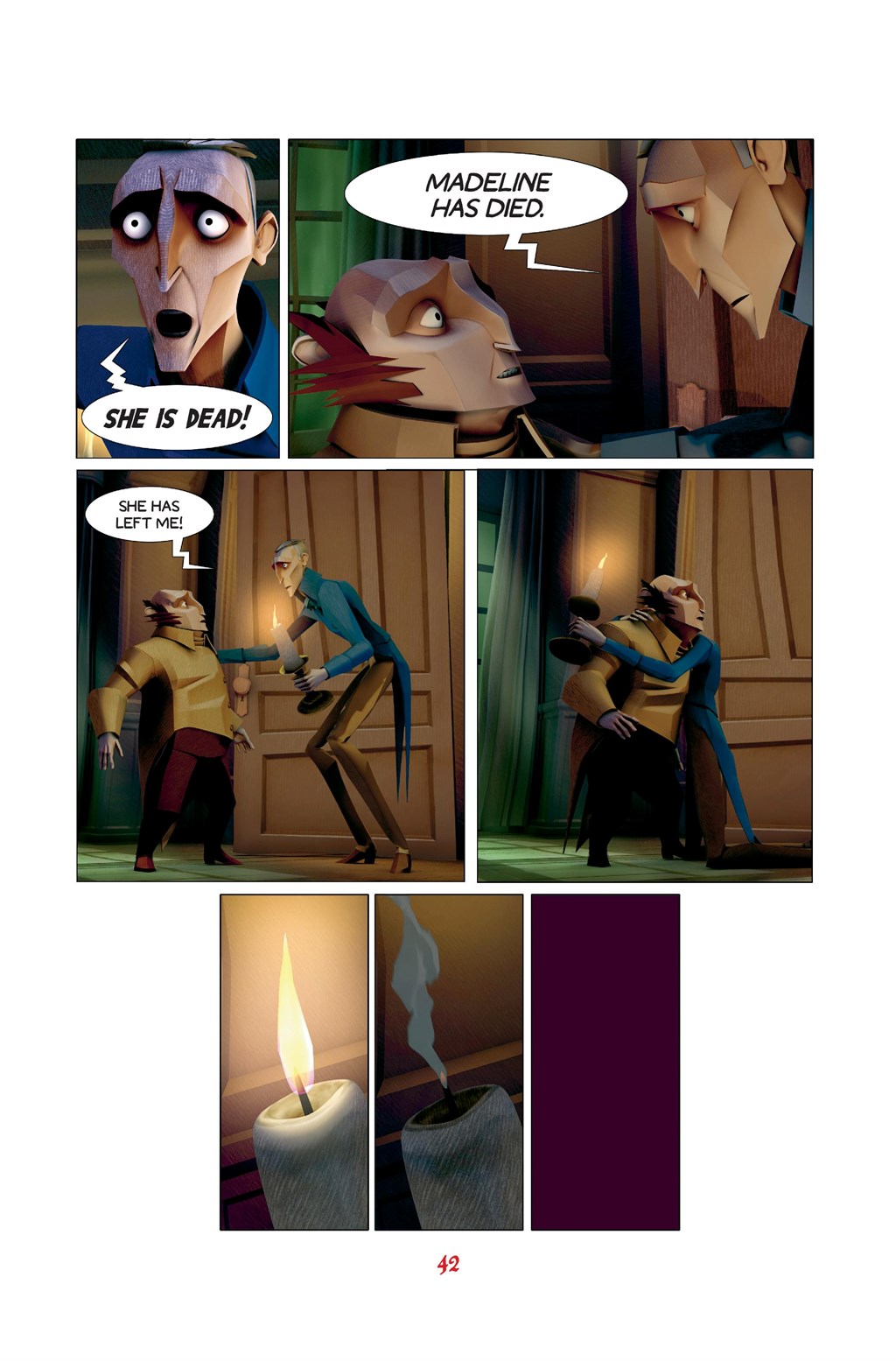 Read online The Fall of the House of Usher: A Graphic Novel comic -  Issue # TPB - 38