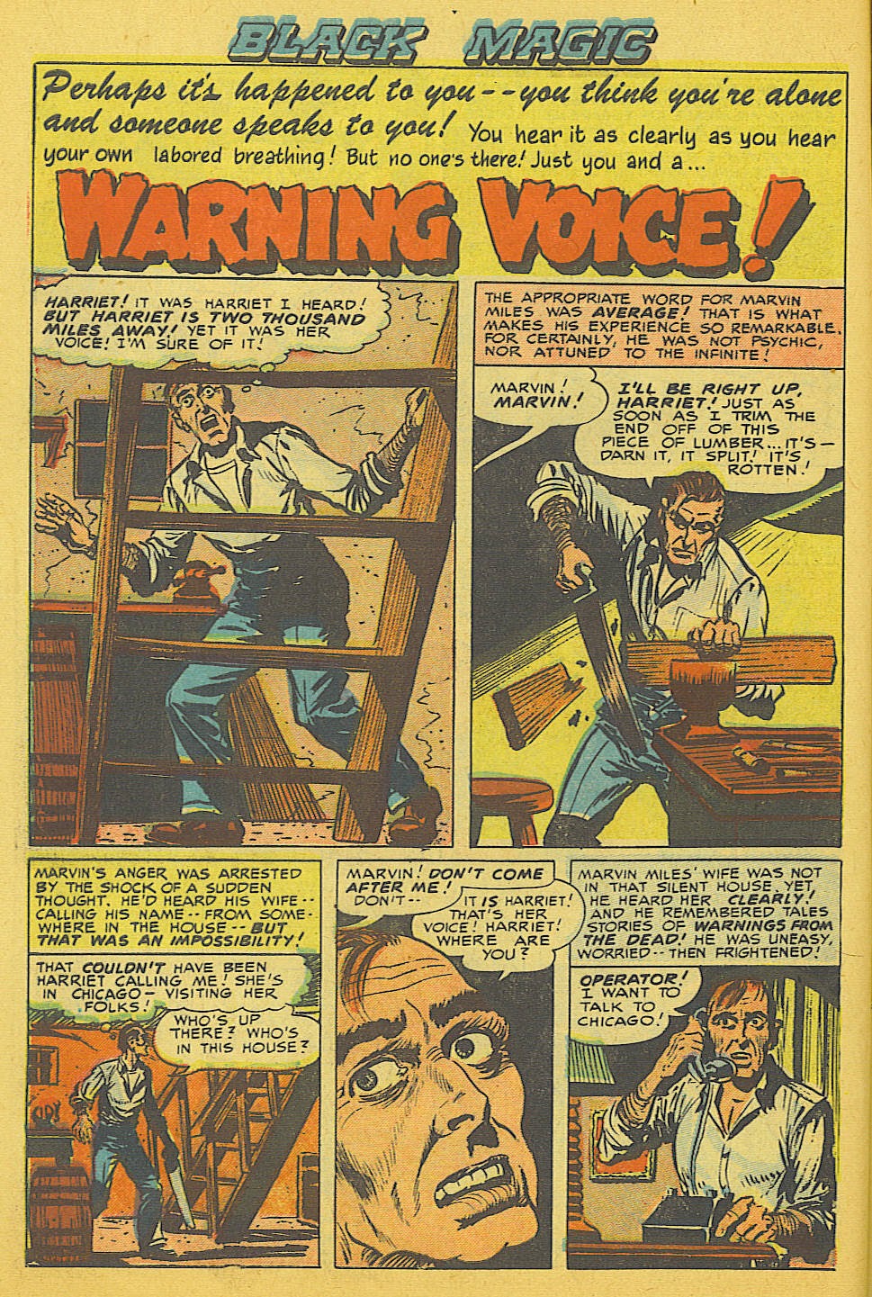 Read online Black Magic (1950) comic -  Issue #21 - 9