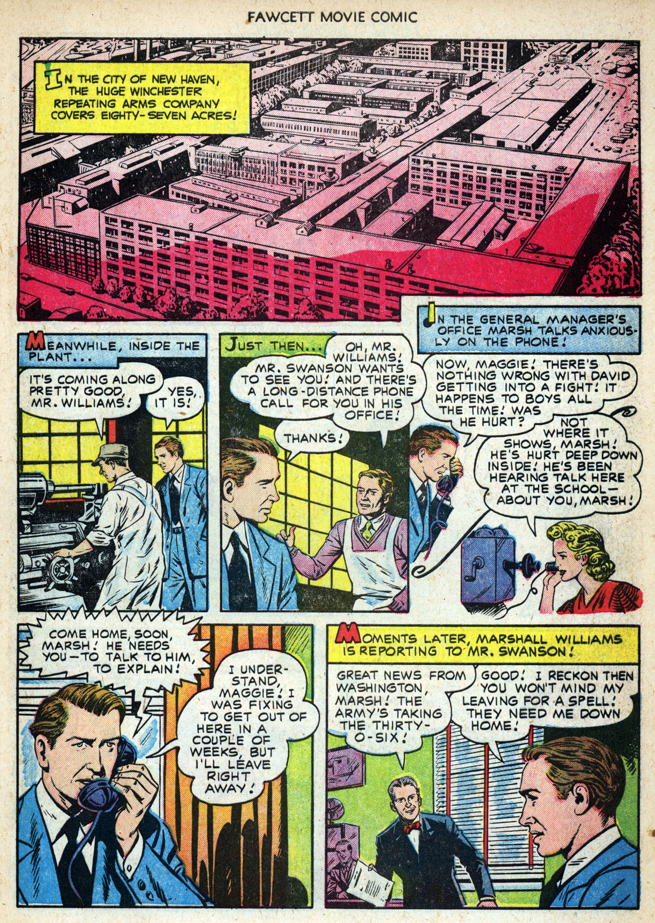 Read online Fawcett Movie Comic comic -  Issue #19 - 5