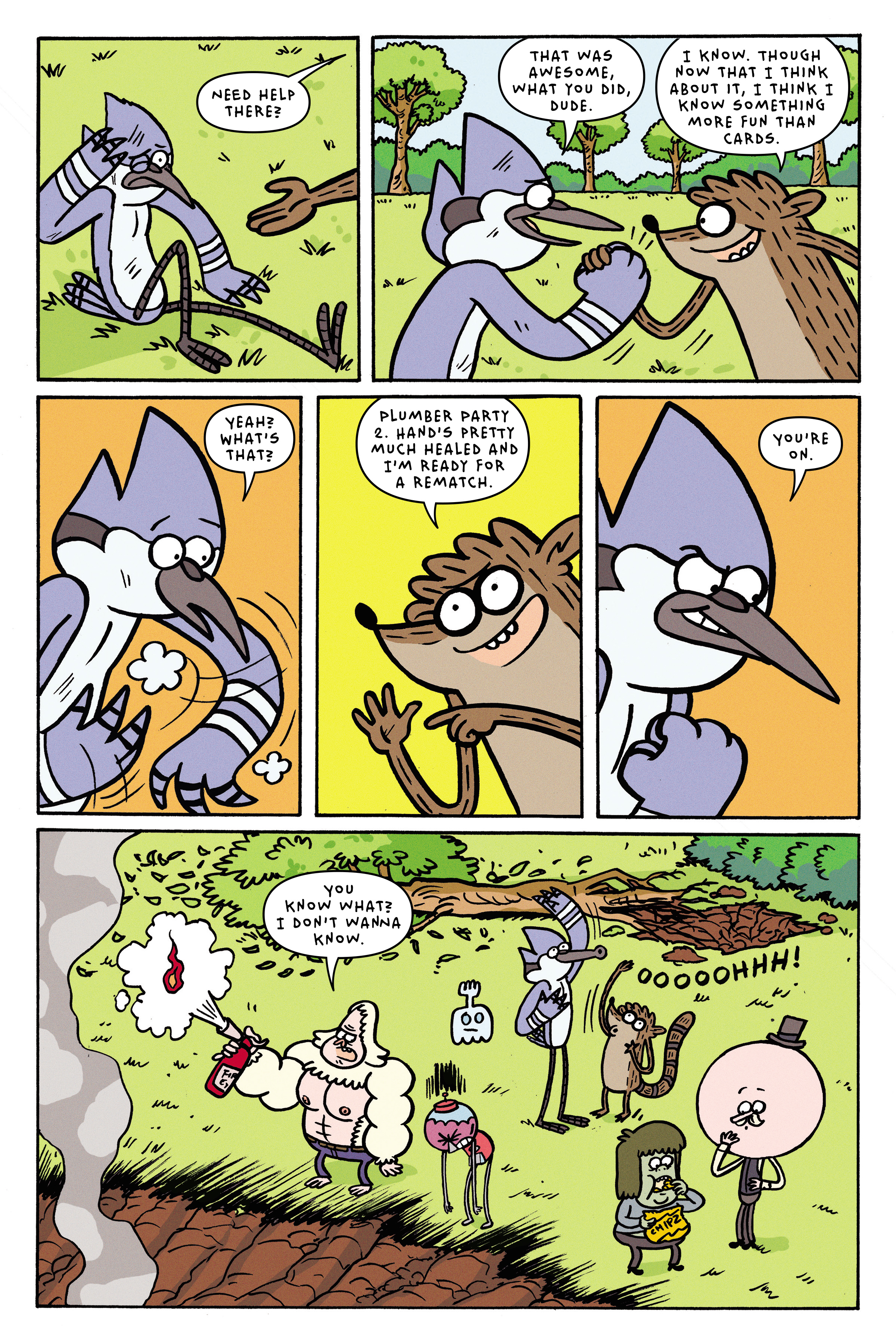 Read online Regular Show: The Meatening comic -  Issue # TPB - 138