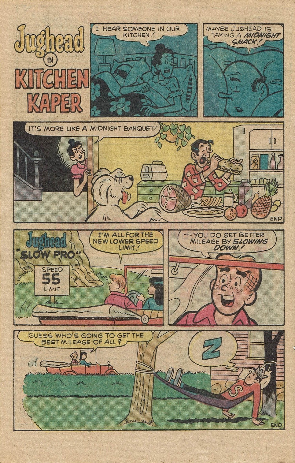 Read online Jughead's Jokes comic -  Issue #54 - 20