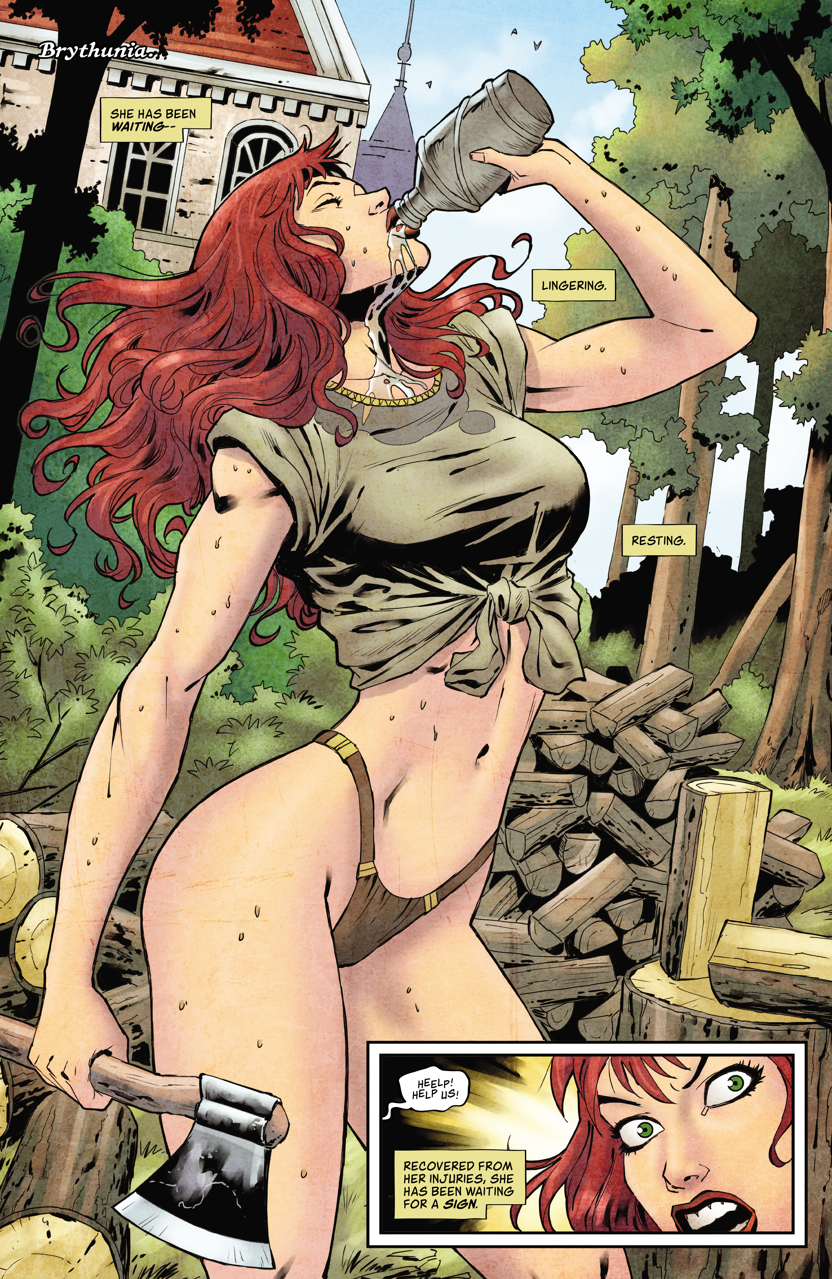 Read online Red Sonja (2023) comic -  Issue #7 - 9