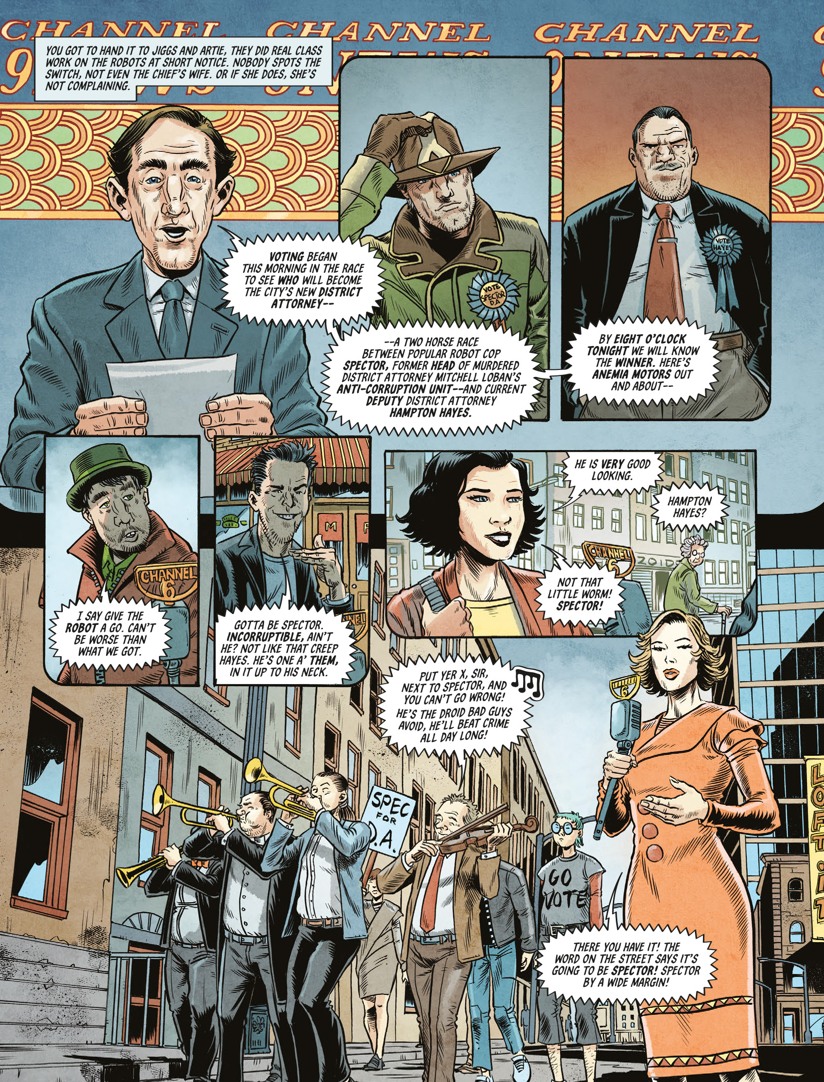 Read online Judge Dredd Megazine (Vol. 5) comic -  Issue #464 - 18