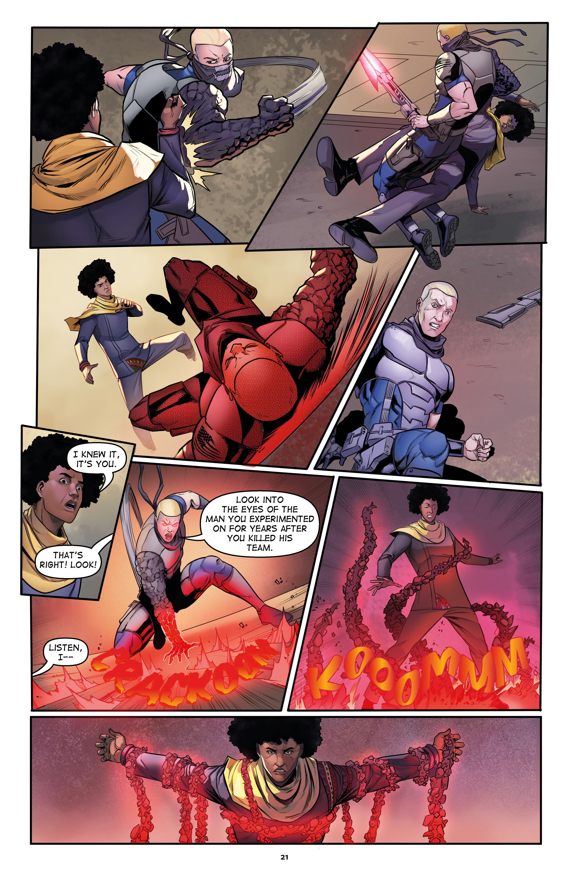 Read online The Oloris: Heroes Will Unite comic -  Issue # TPB (Part 1) - 22