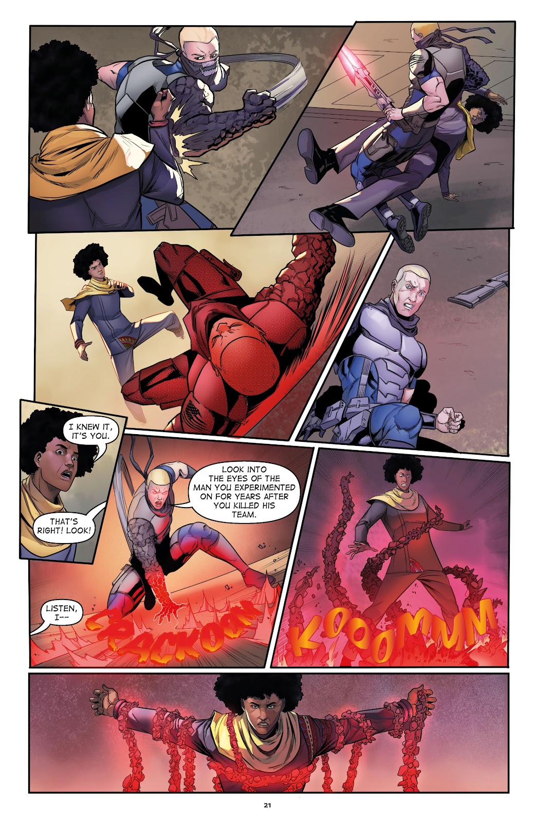 The Oloris: Heroes Will Unite issue TPB (Part 1) - Page 22