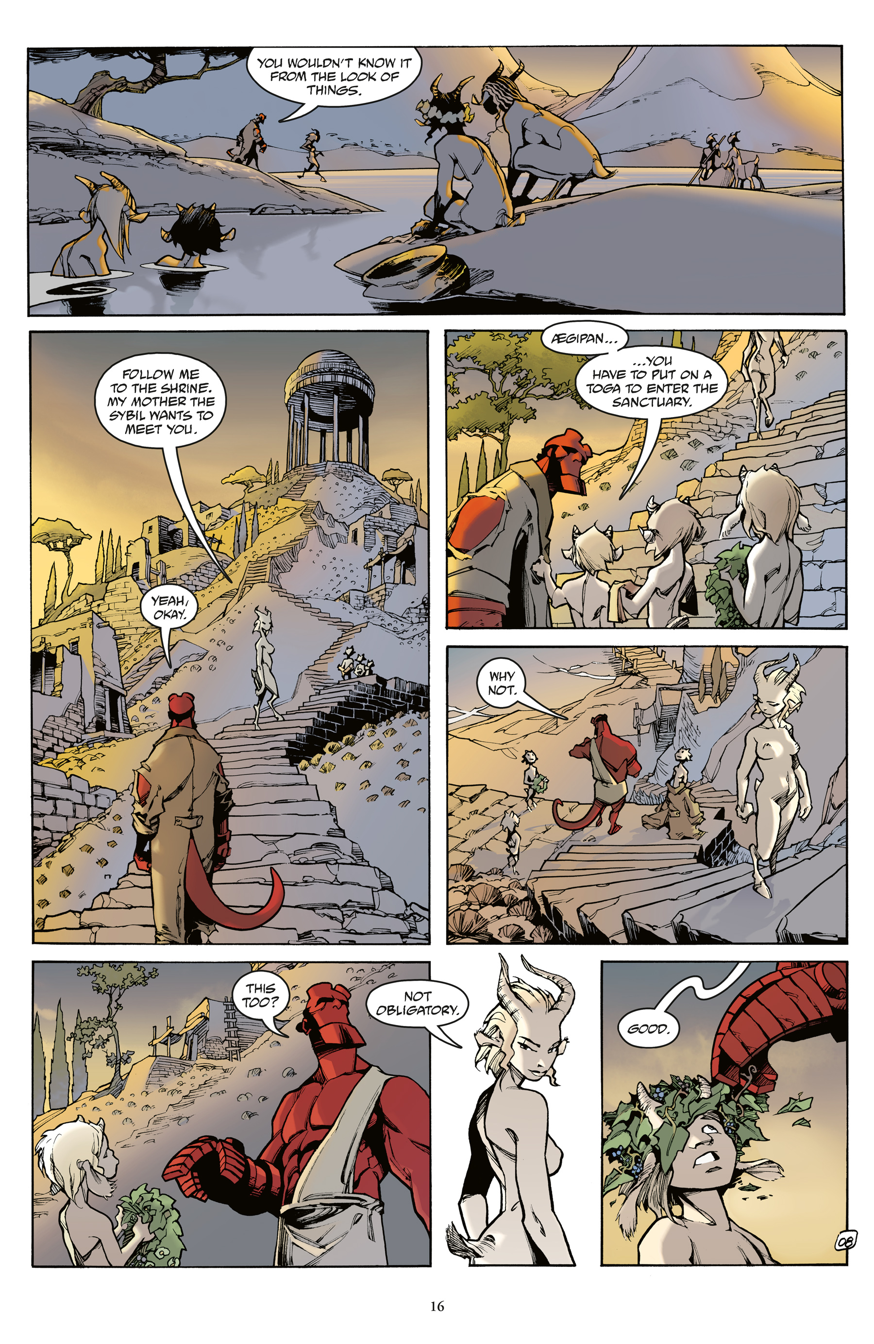 Read online Hellboy and the B.P.R.D.: The Secret of Chesbro House & Others comic -  Issue # TPB (Part 1) - 16