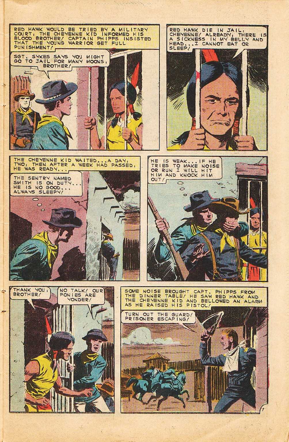 Read online Cheyenne Kid comic -  Issue #58 - 11