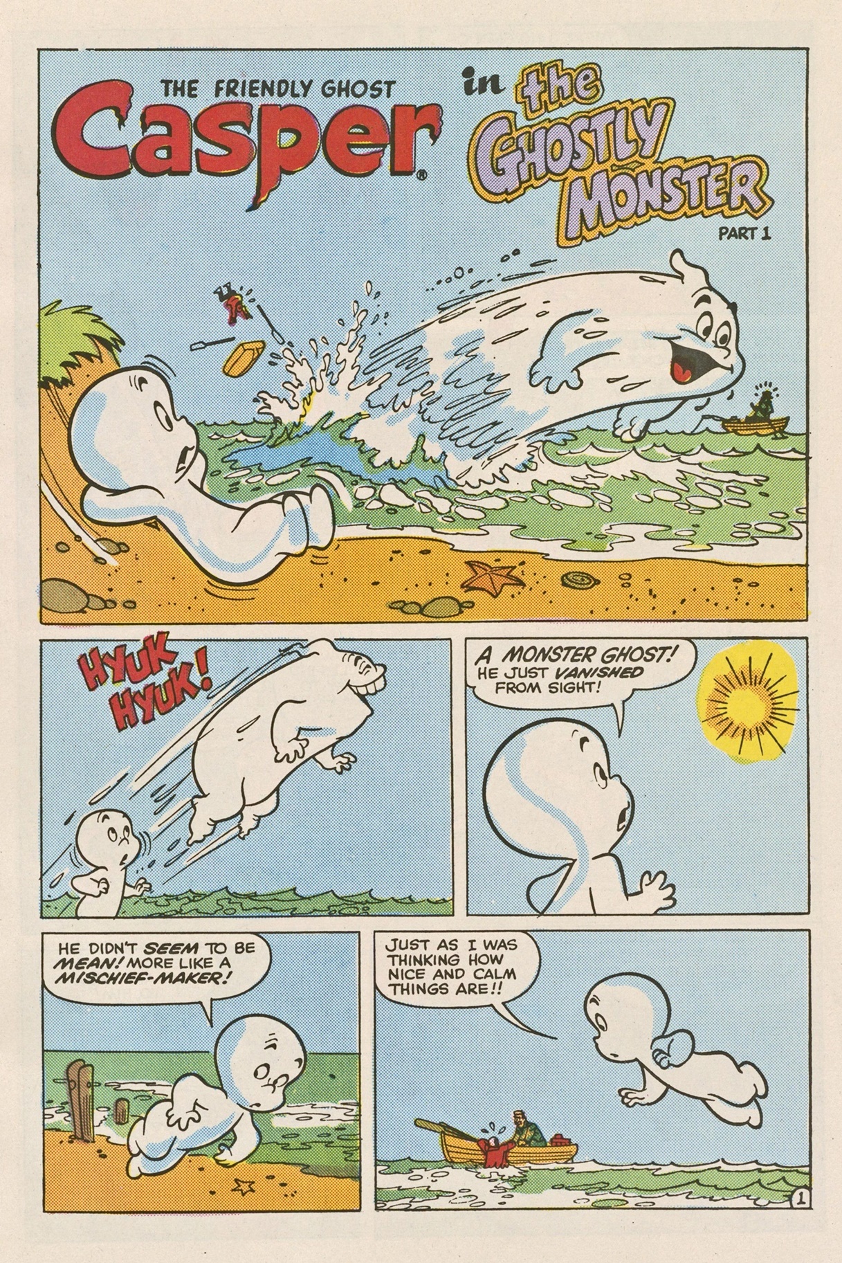 Read online Casper the Friendly Ghost (1991) comic -  Issue #27 - 5