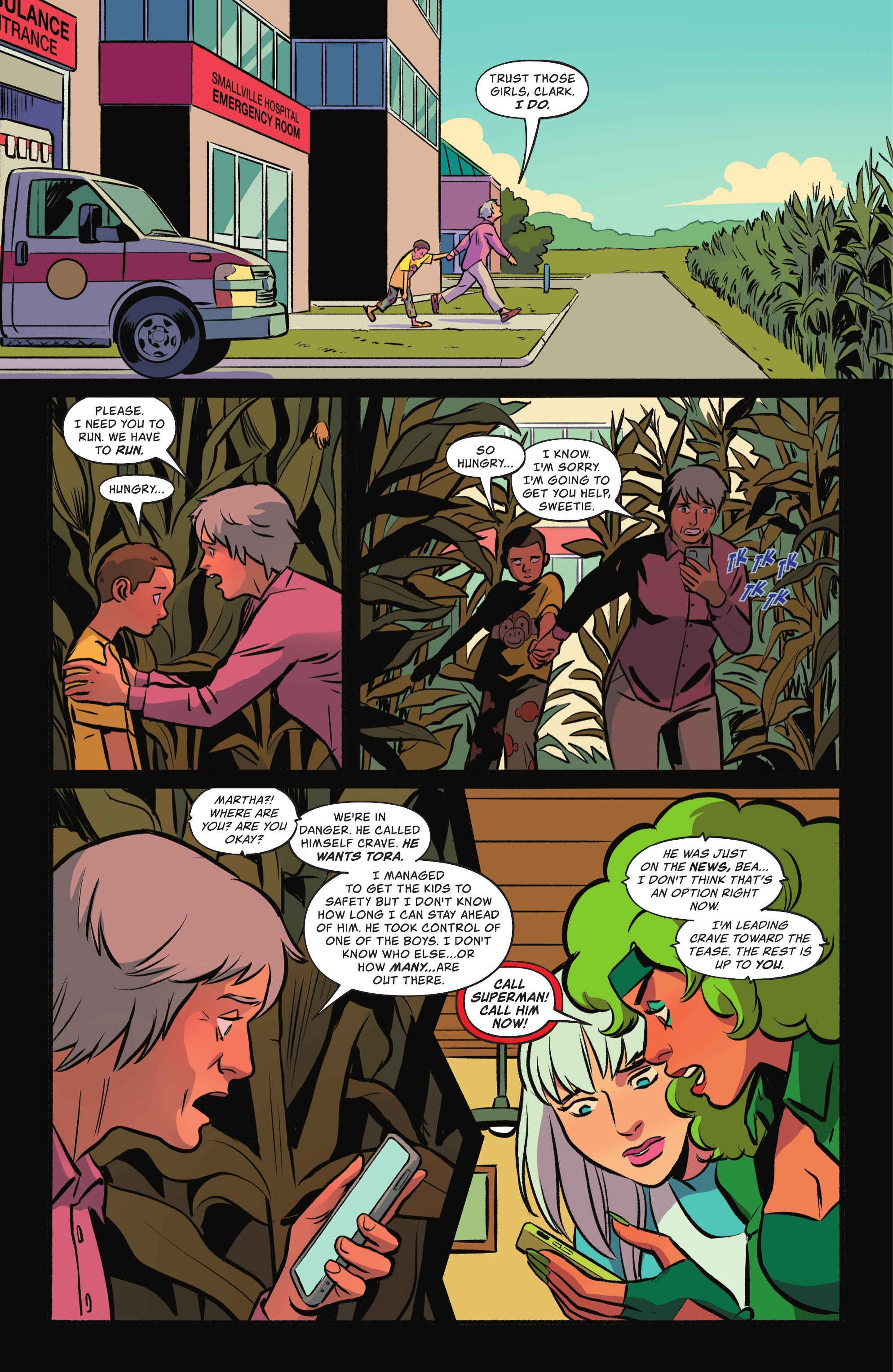 Read online Fire & Ice: Welcome to Smallville comic -  Issue #6 - 8