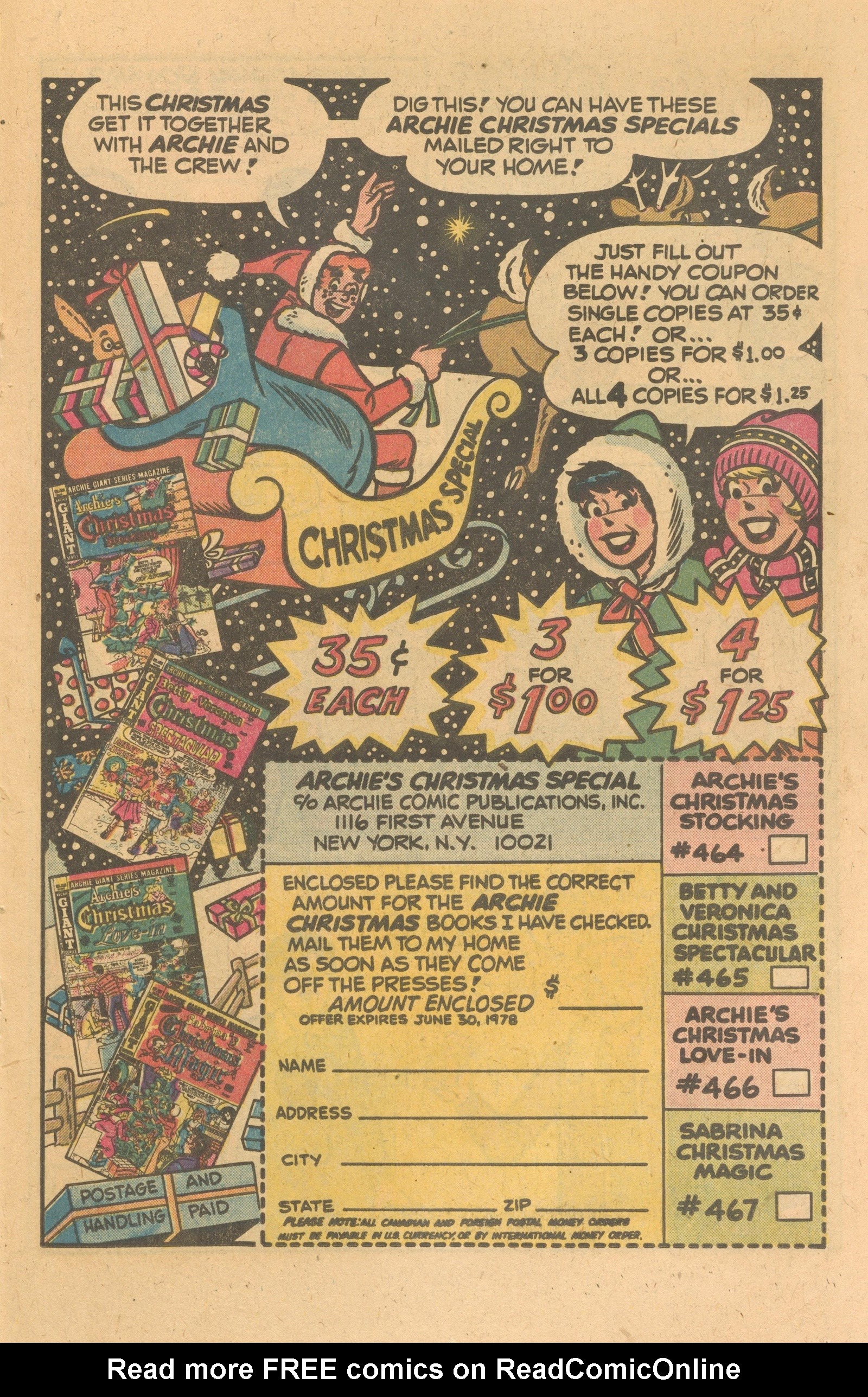 Read online Reggie's Wise Guy Jokes comic -  Issue #44 - 19