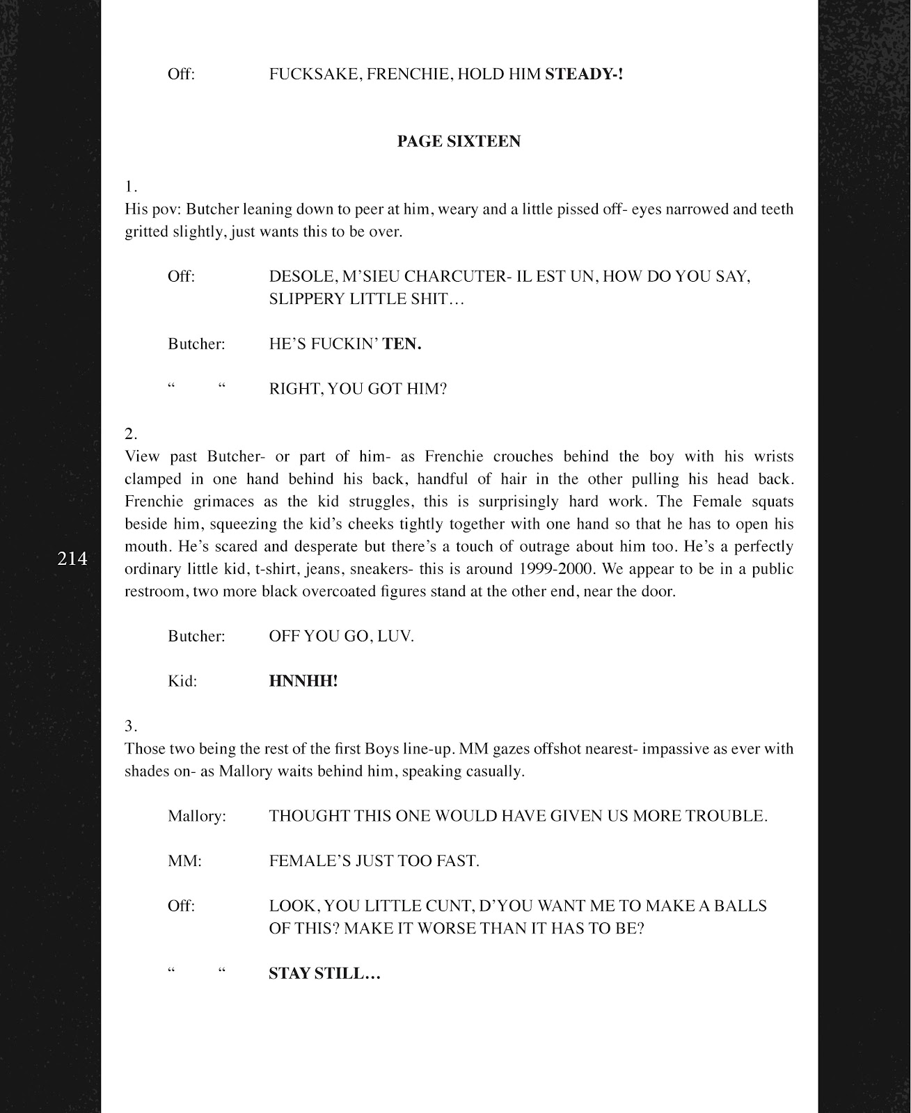 The Boys: Selected Scripts by Garth Ennis issue TPB (Part 2) - Page 115