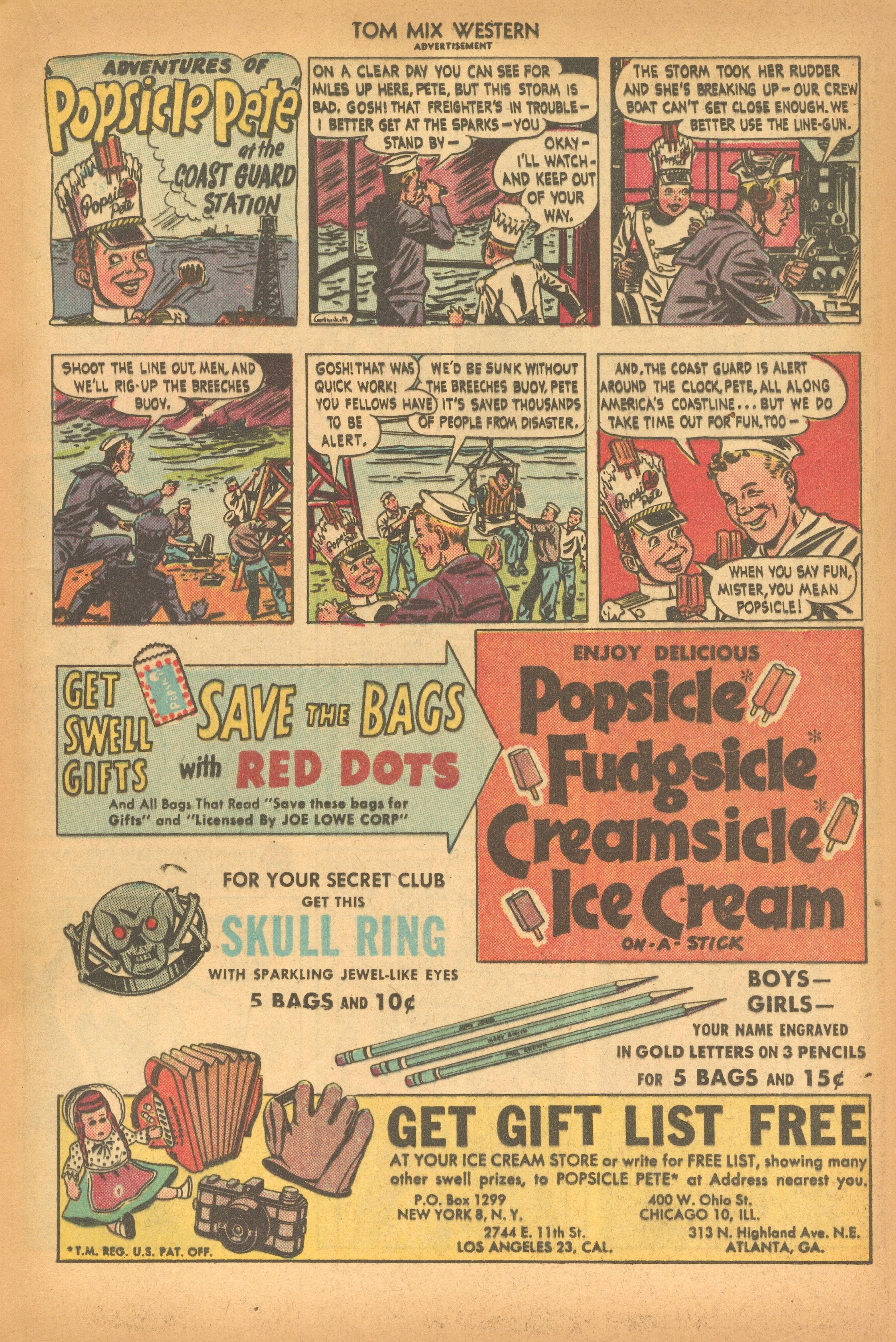 Read online Tom Mix Western (1948) comic -  Issue #18 - 17