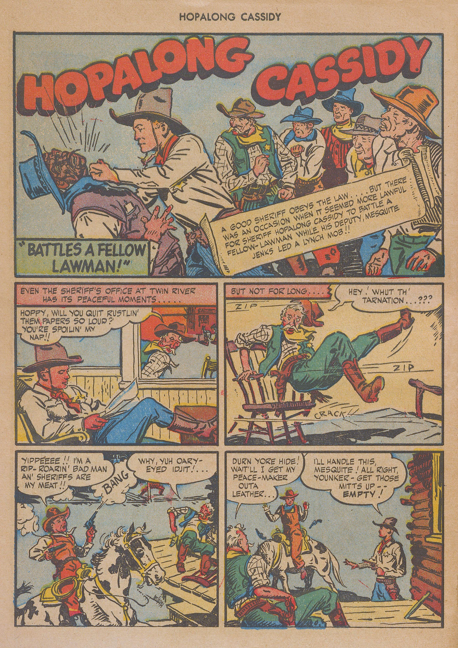Read online Hopalong Cassidy comic -  Issue #2 - 4