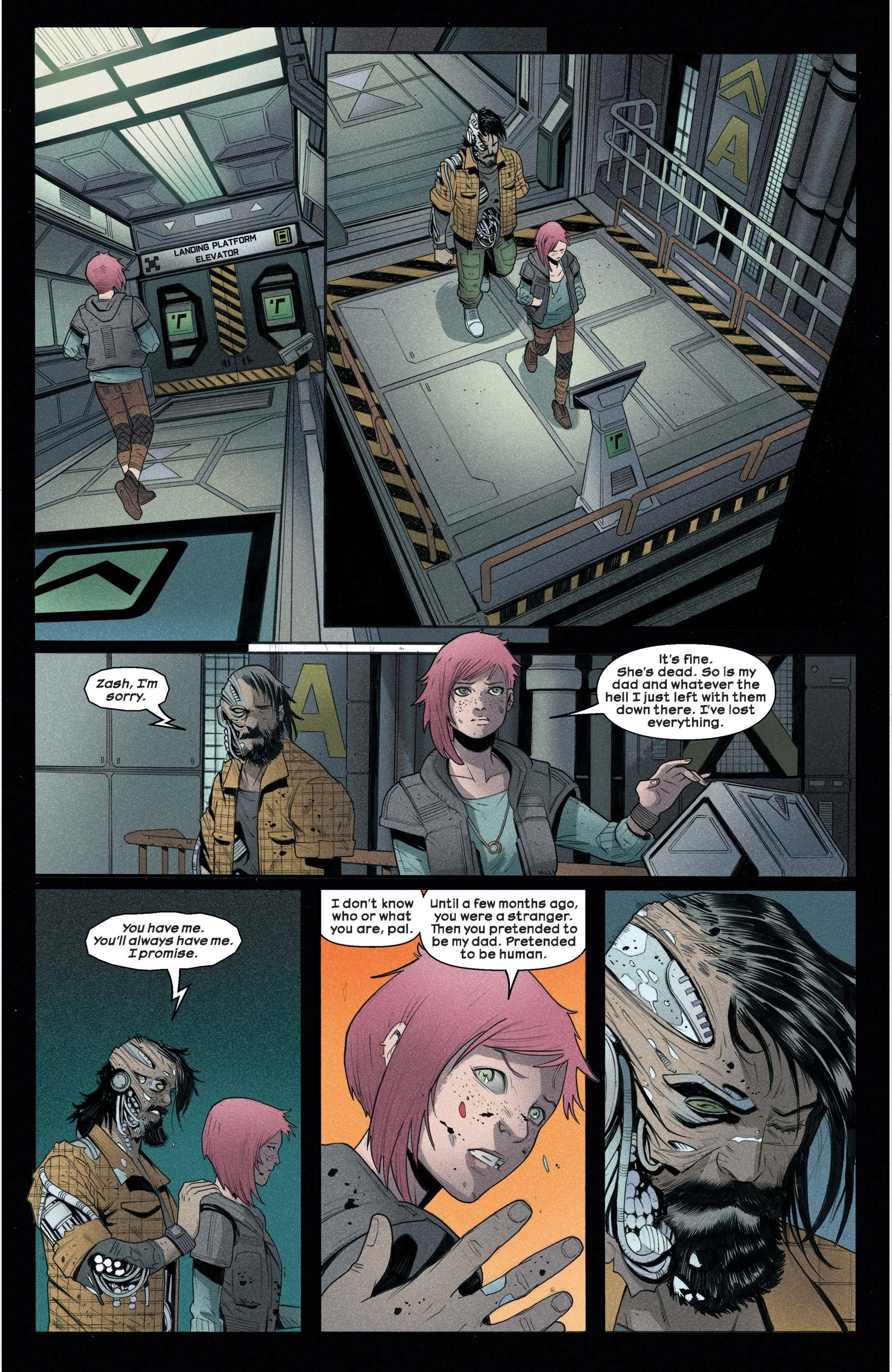 Read online Alien (2023) comic -  Issue #5 - 10