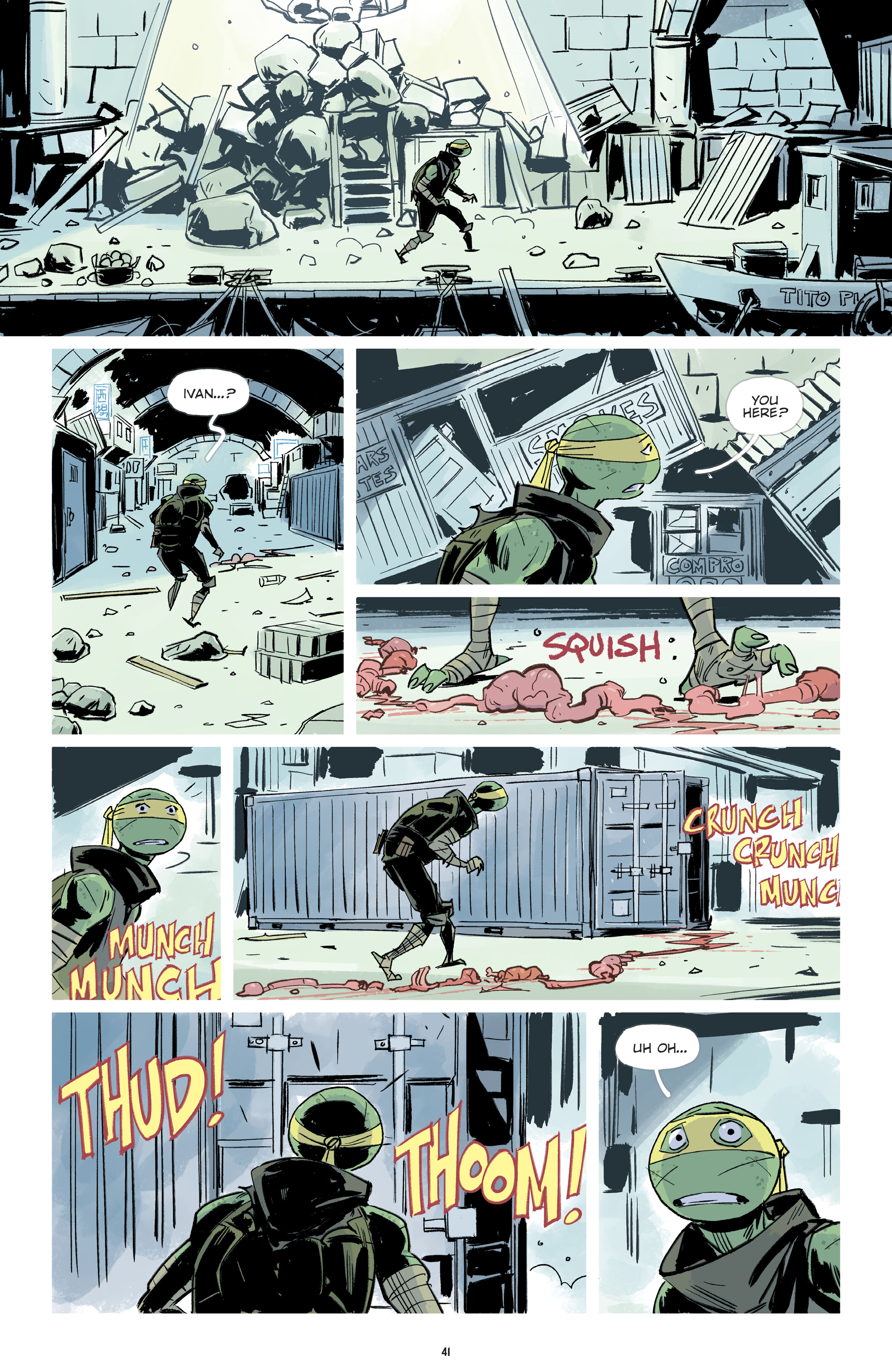 Read online Teenage Mutant Ninja Turtles: The IDW Collection comic -  Issue # TPB 15 (Part 1) - 42