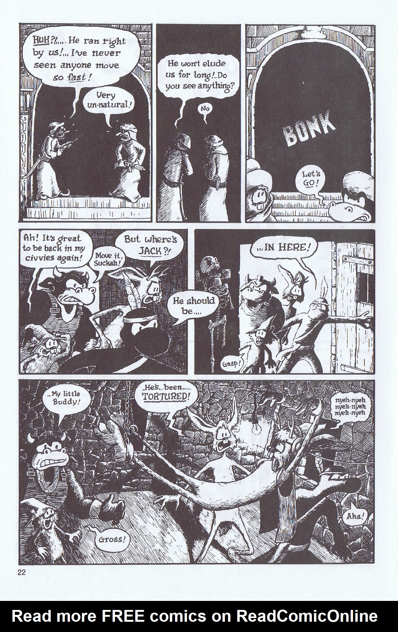 Read online Tales Of The Jackalope comic -  Issue #3 - 24