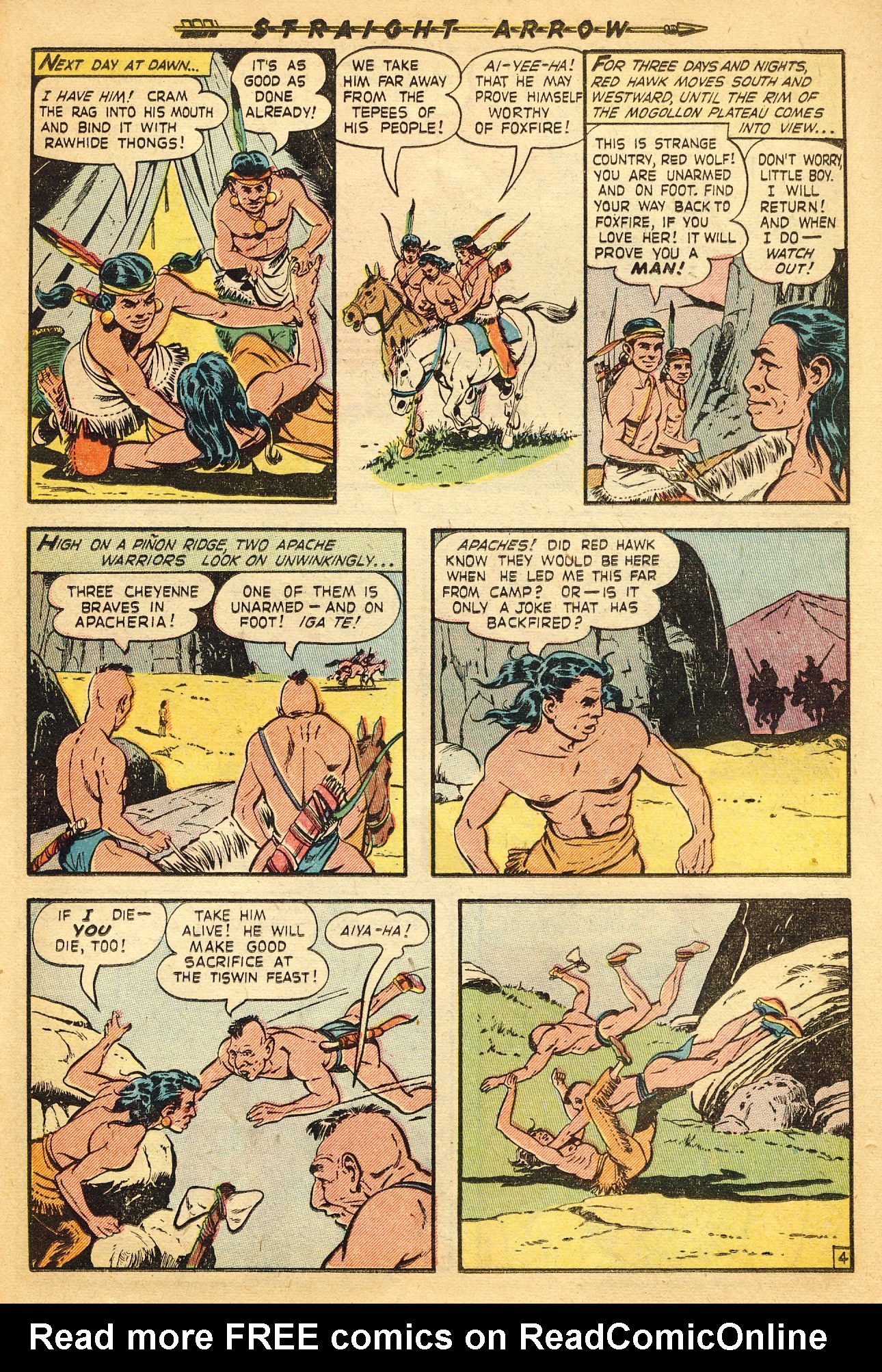 Read online Straight Arrow comic -  Issue #16 - 23